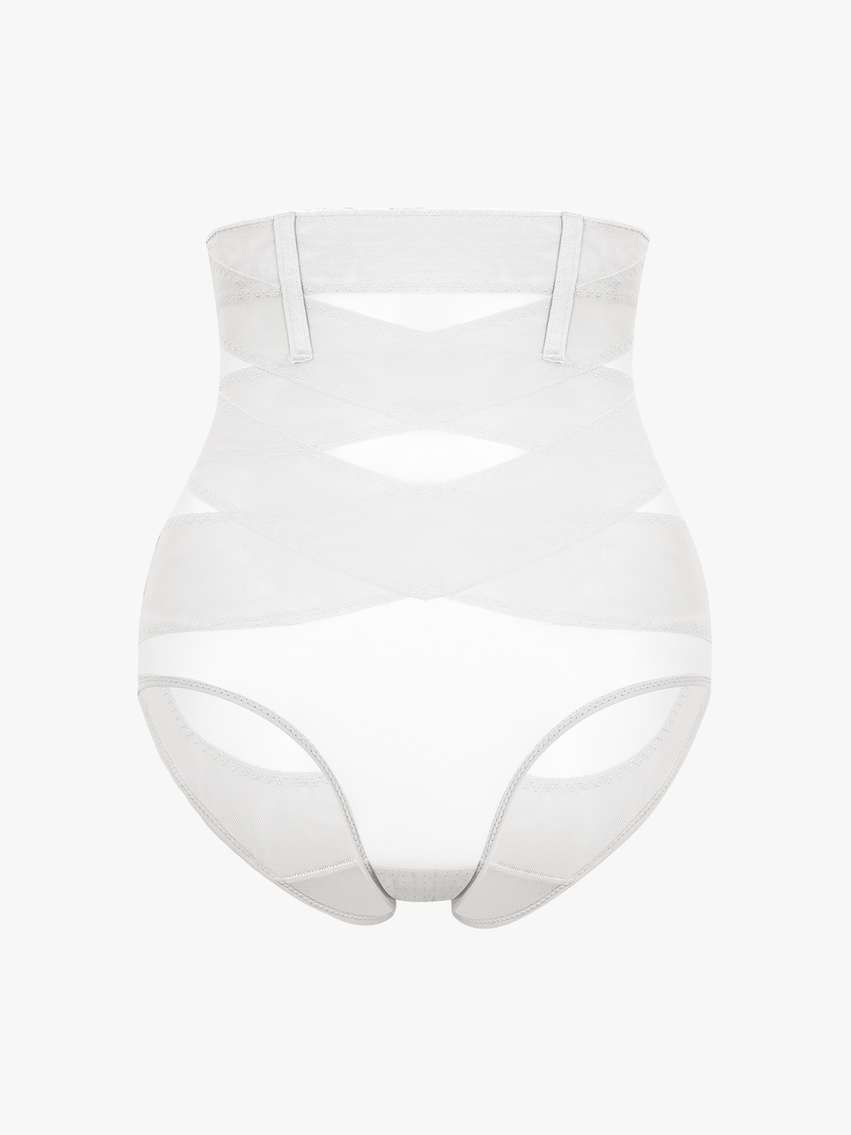 Slimming Double Layer Tummy Control High-Waist Lace Panties