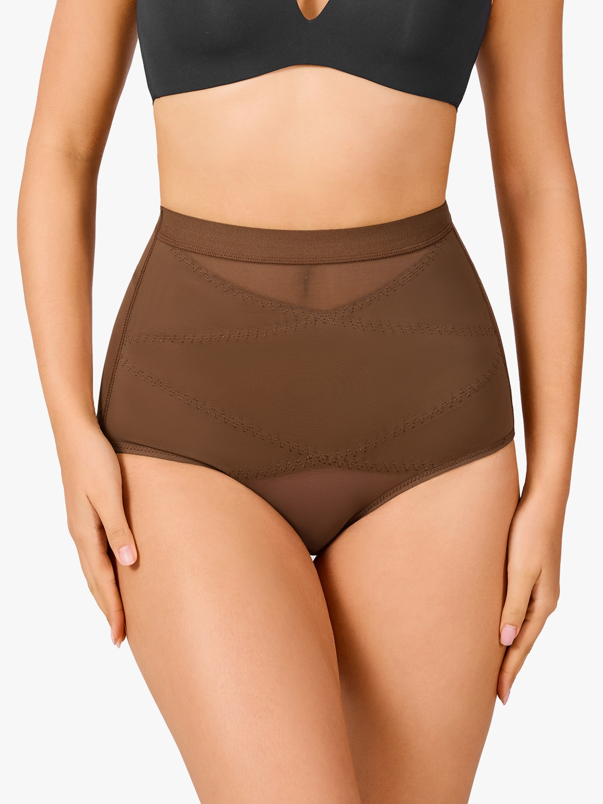 Mesh Tummy Control Shapewear Brief