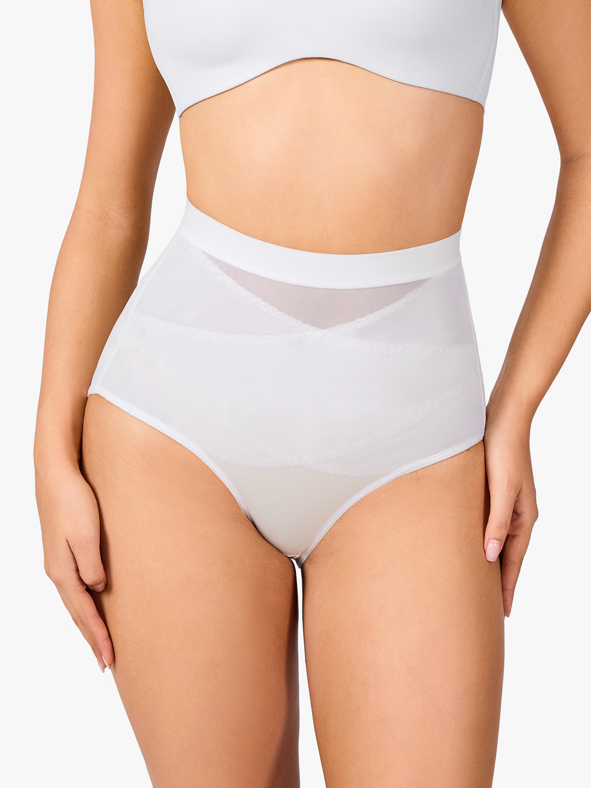 Mesh Tummy Control Shapewear Brief