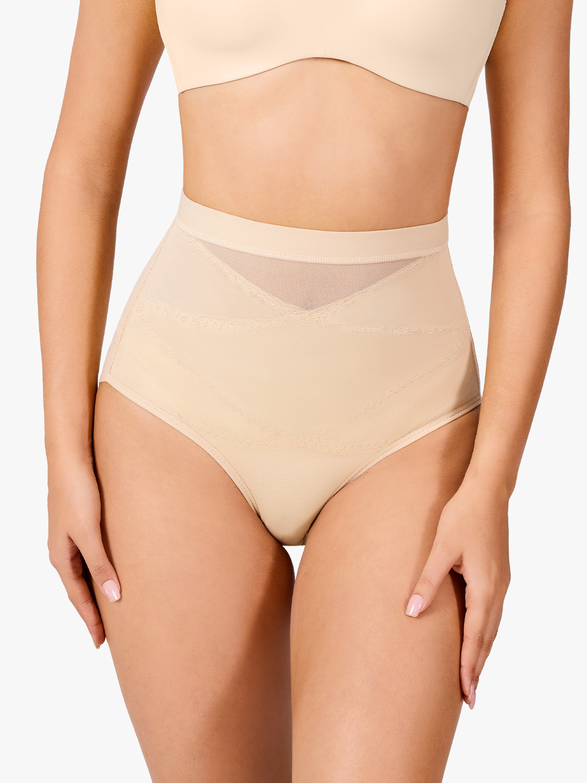 Mesh Tummy Control Shapewear Brief