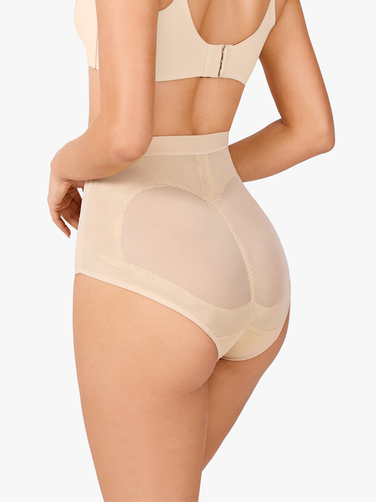 Mesh Tummy Control Shapewear Brief