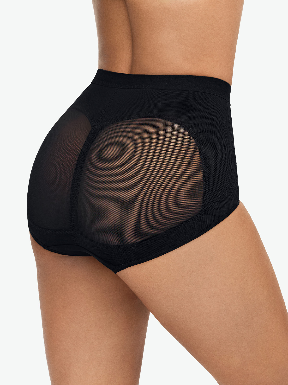 Mesh Tummy Control Shapewear Brief-Brabic