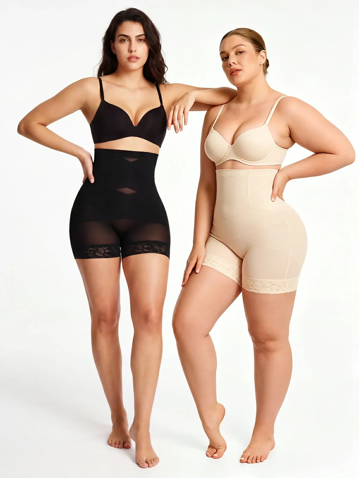 Mesh Breathable Tummy Control High-Waist Butt Lifter Shapewear 