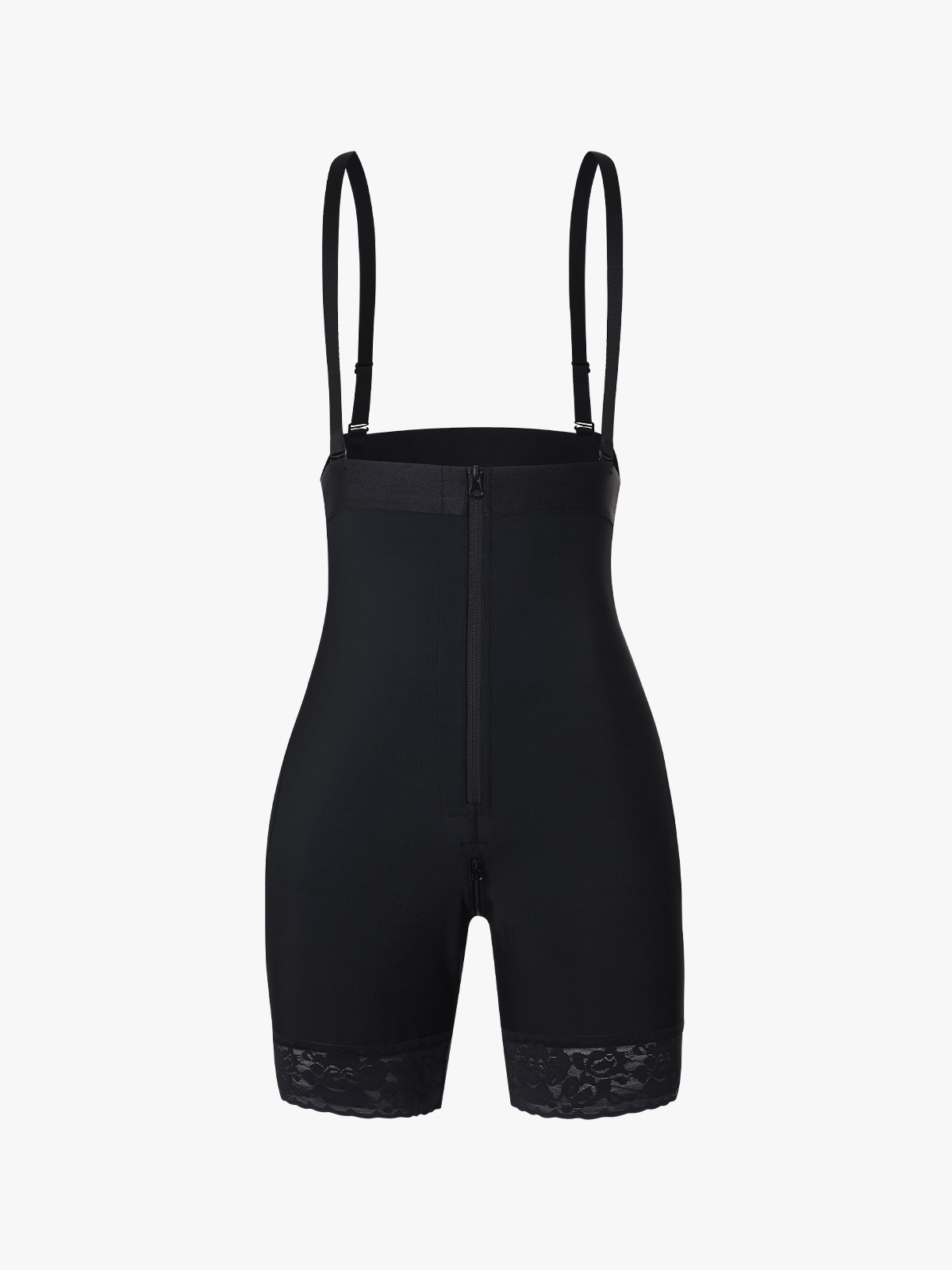 Tummy Control Butt Lifting Crotch Opening Control Panty with Detachable Straps