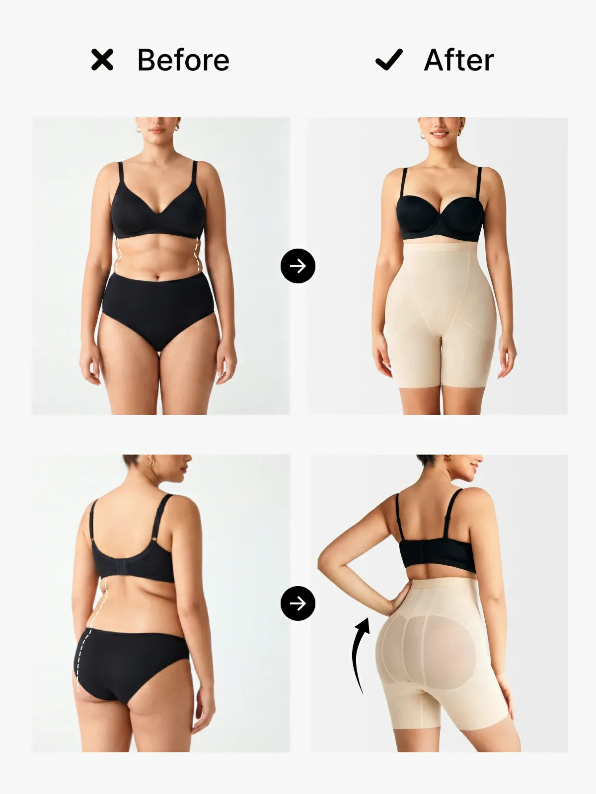 Mesh Breathable Double Smoothing Shorts