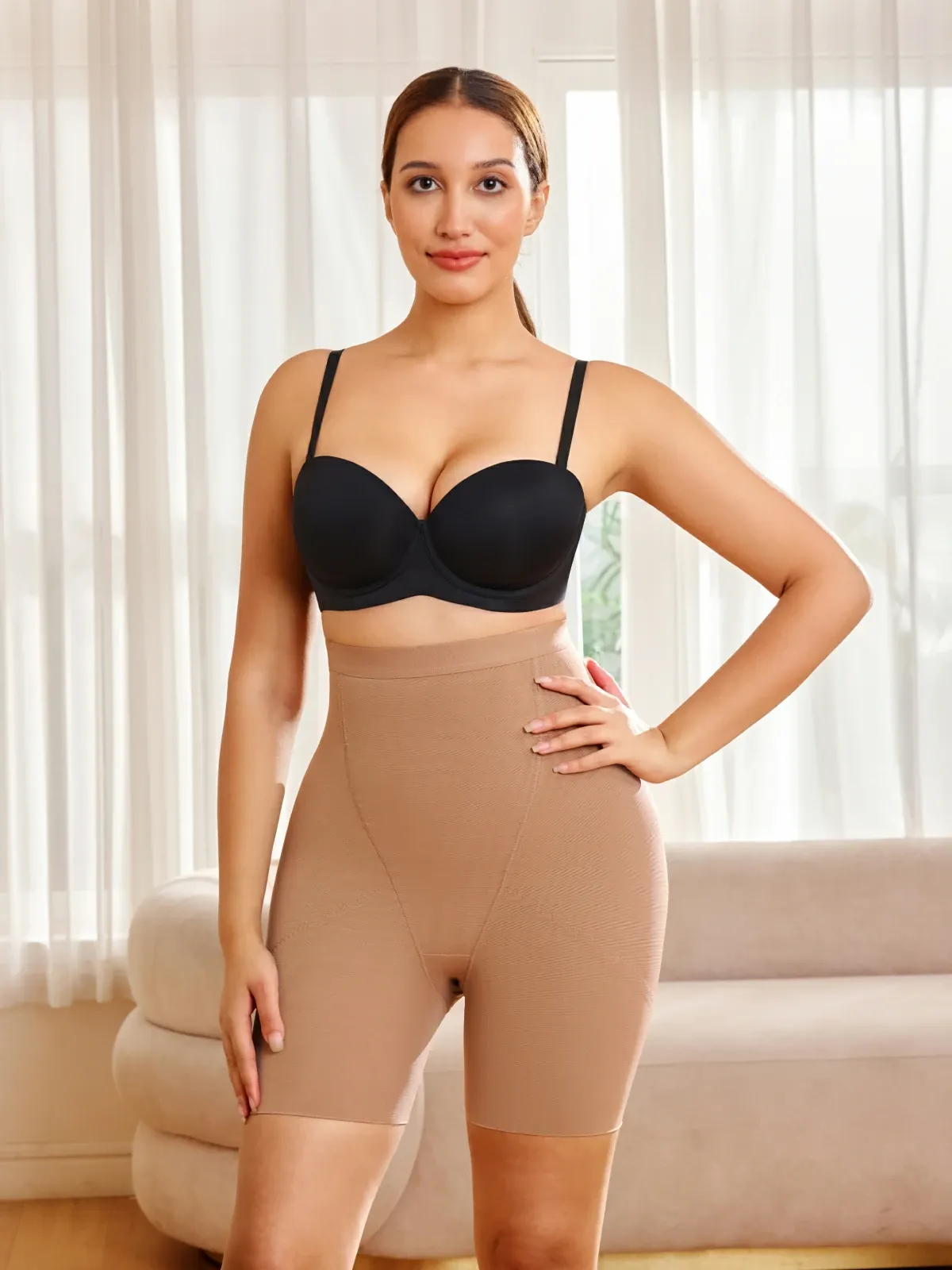 Mesh Breathable Double Smoothing Shorts