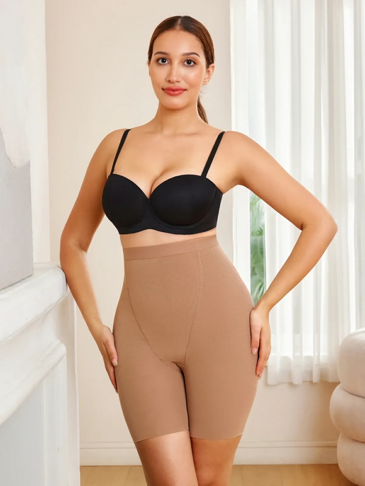 Mesh Breathable Double Smoothing Shorts