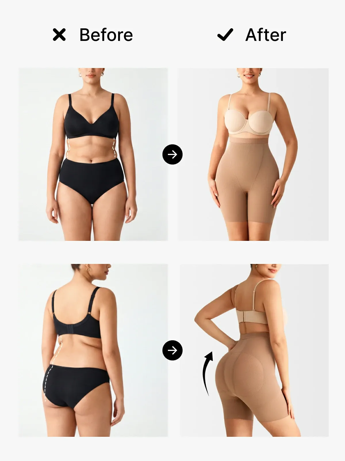 Mesh Breathable Double Smoothing Shorts