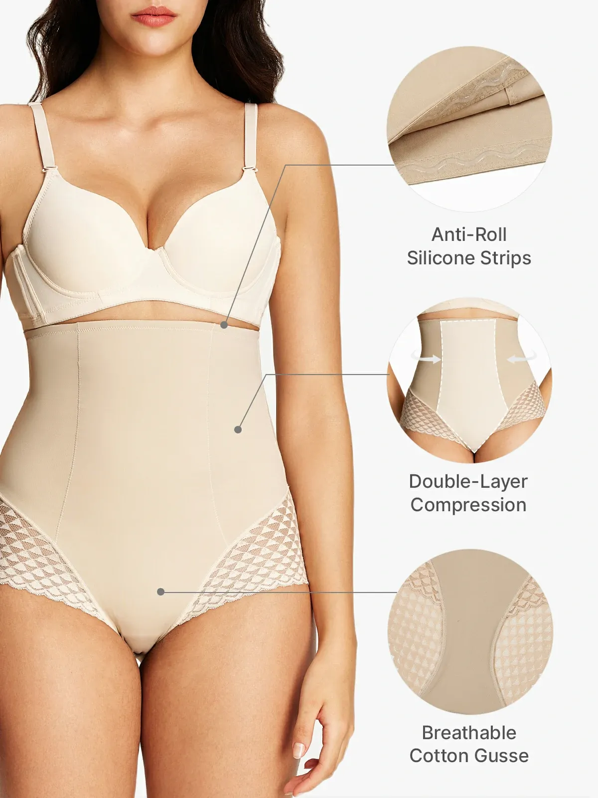 Sheer Lace Smoothing Panty