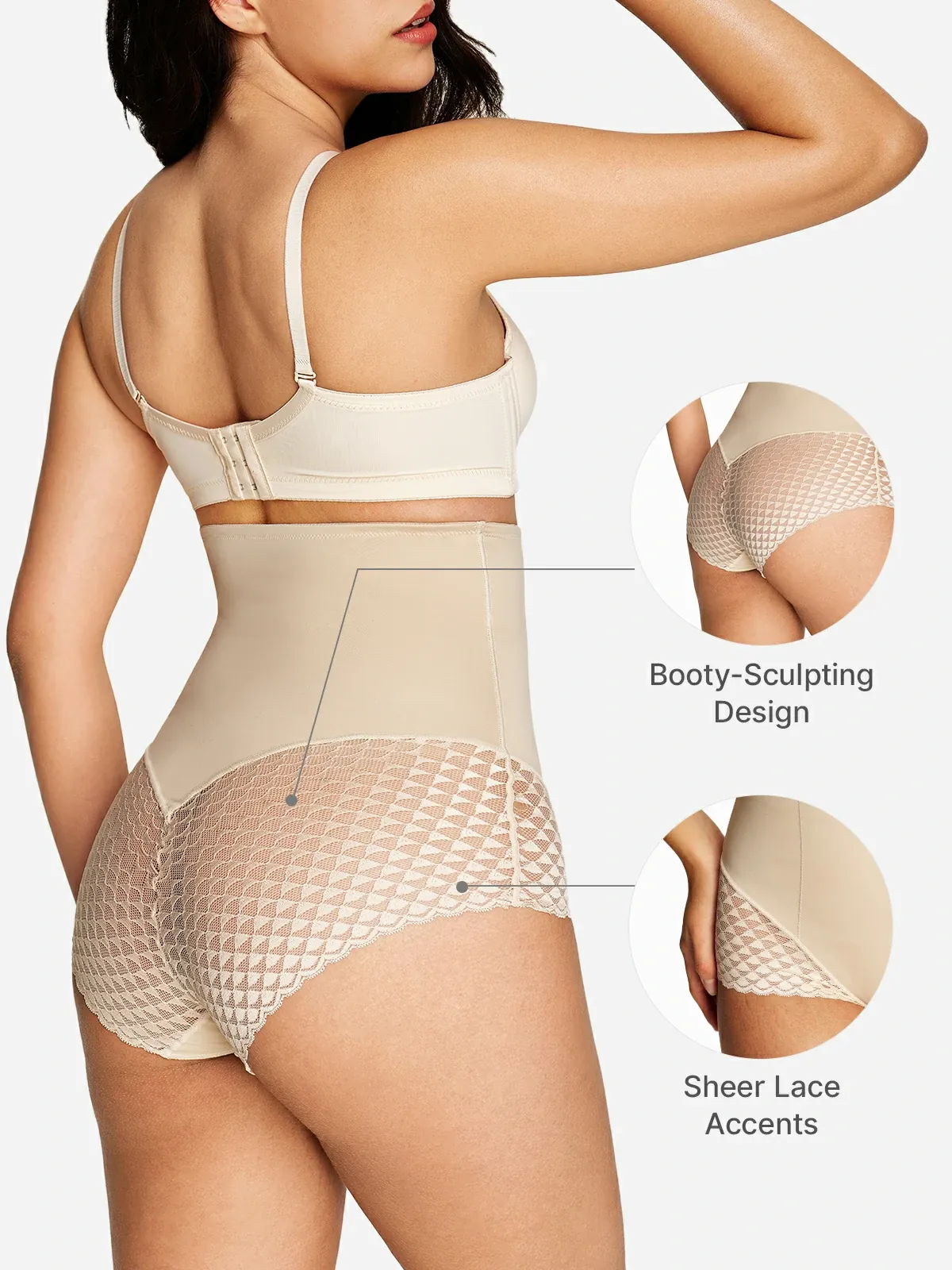 Sheer Lace Smoothing Panty