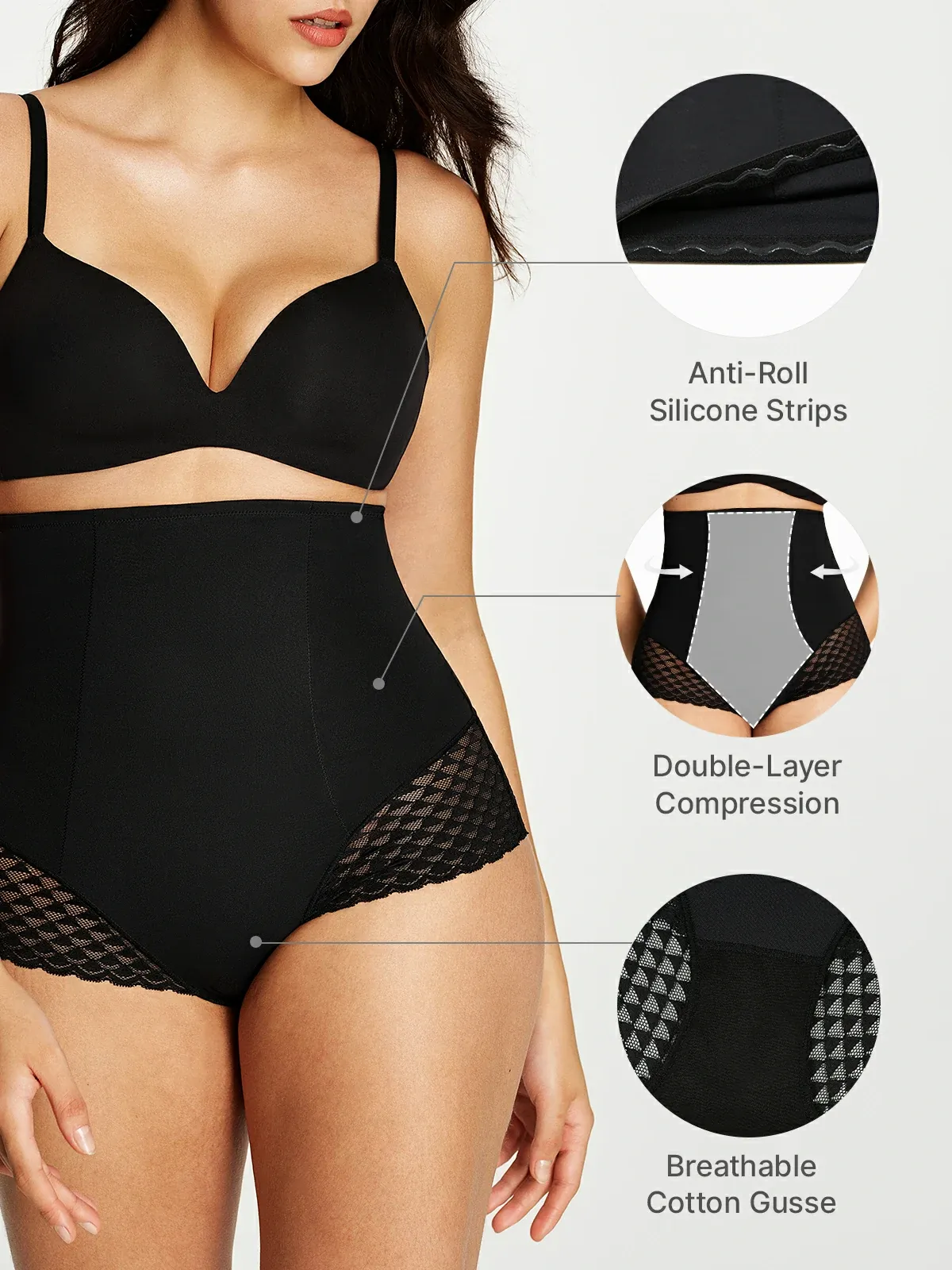 Sheer Lace Smoothing Panty