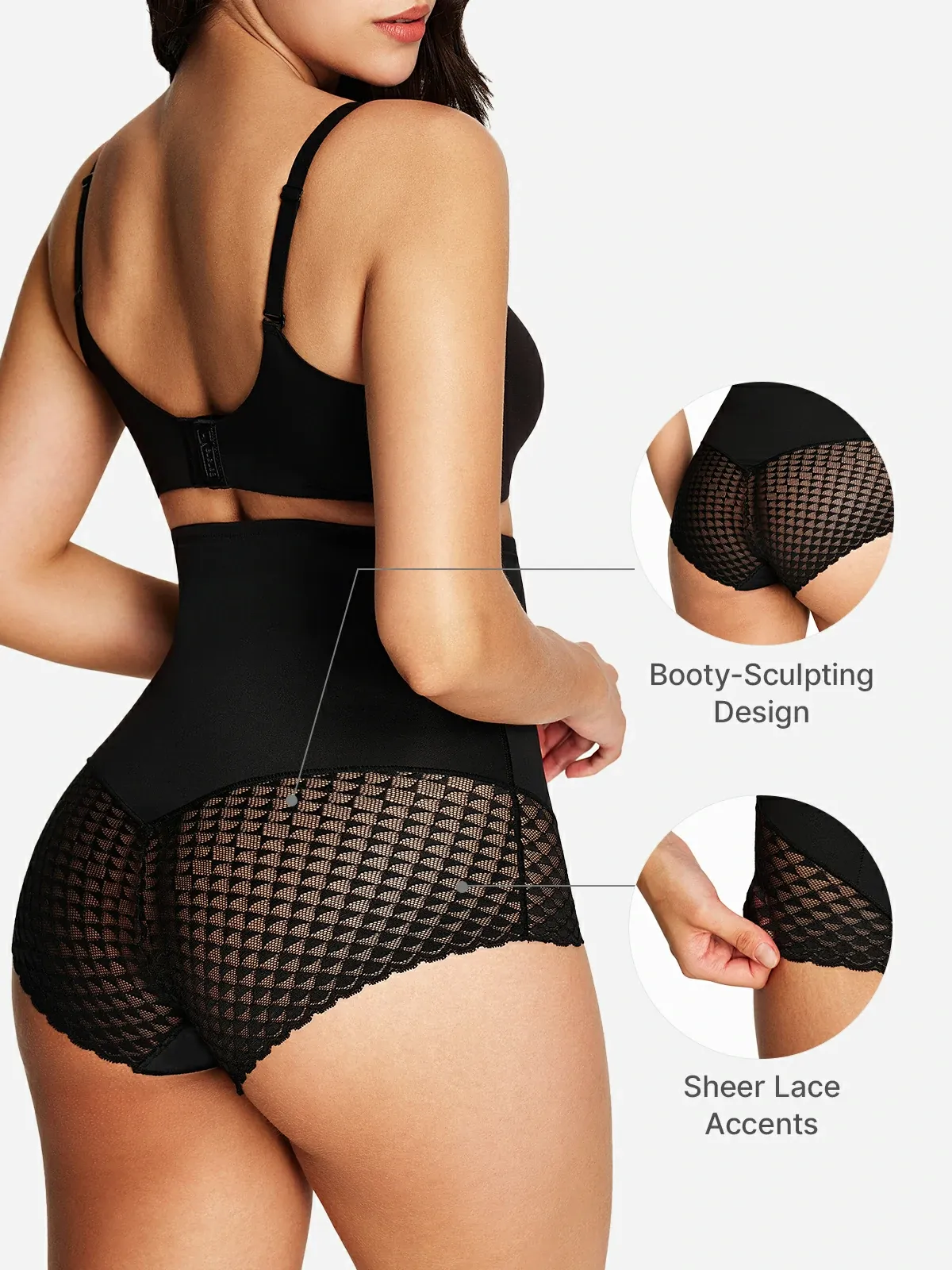 Sheer Lace Smoothing Panty