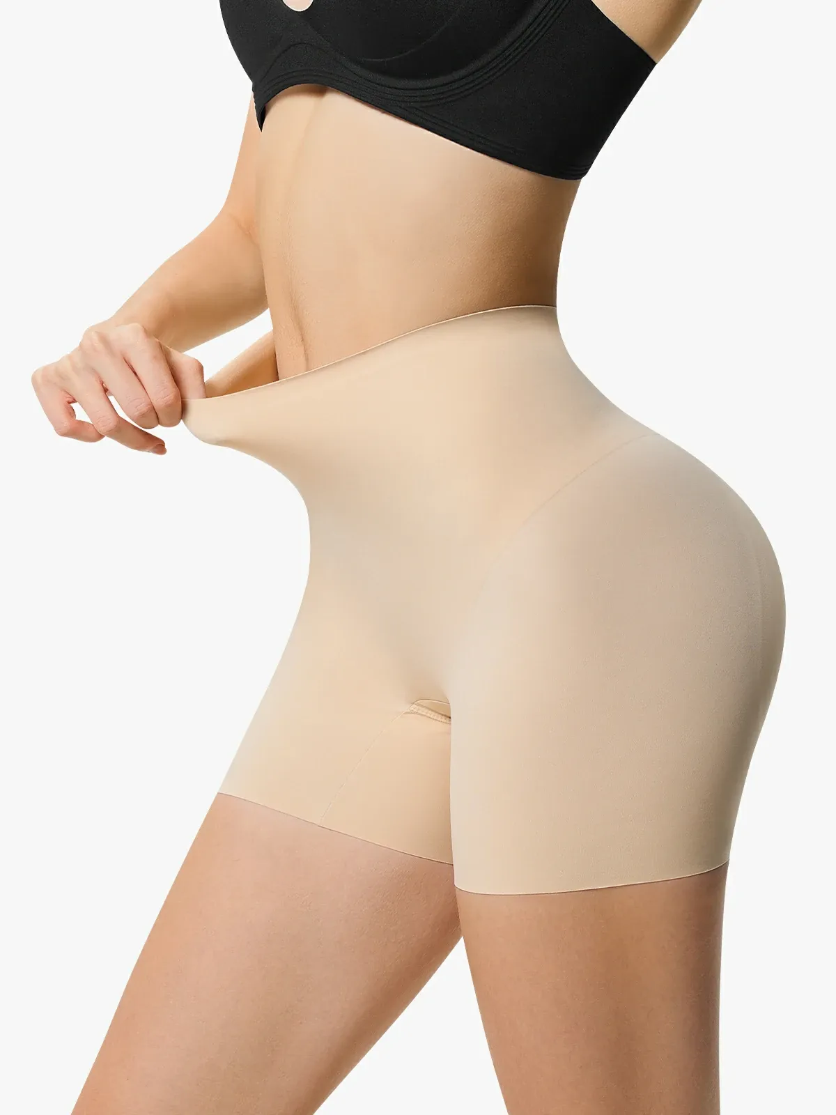 Mid-Rise Butt Lifting with Removal Pads
