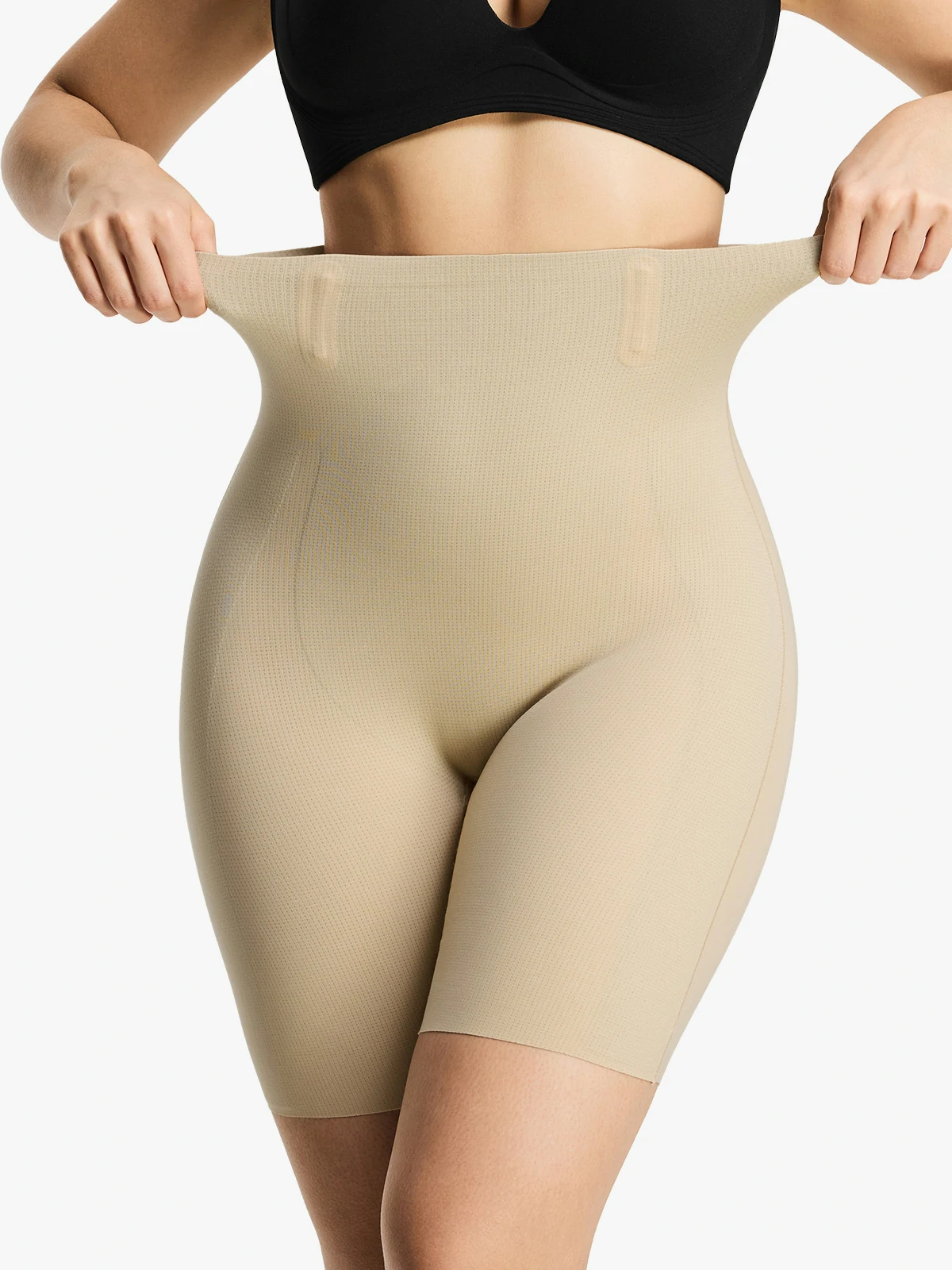 High Waist Belly Smoothing Invisible Shorts