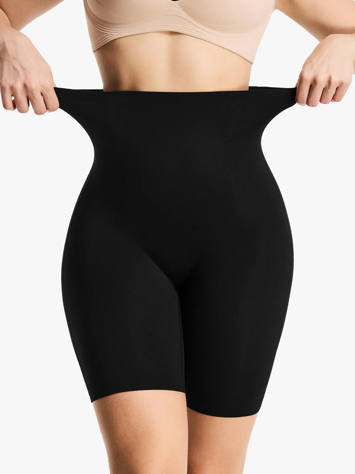 High Waist Belly Smoothing Invisible Shorts