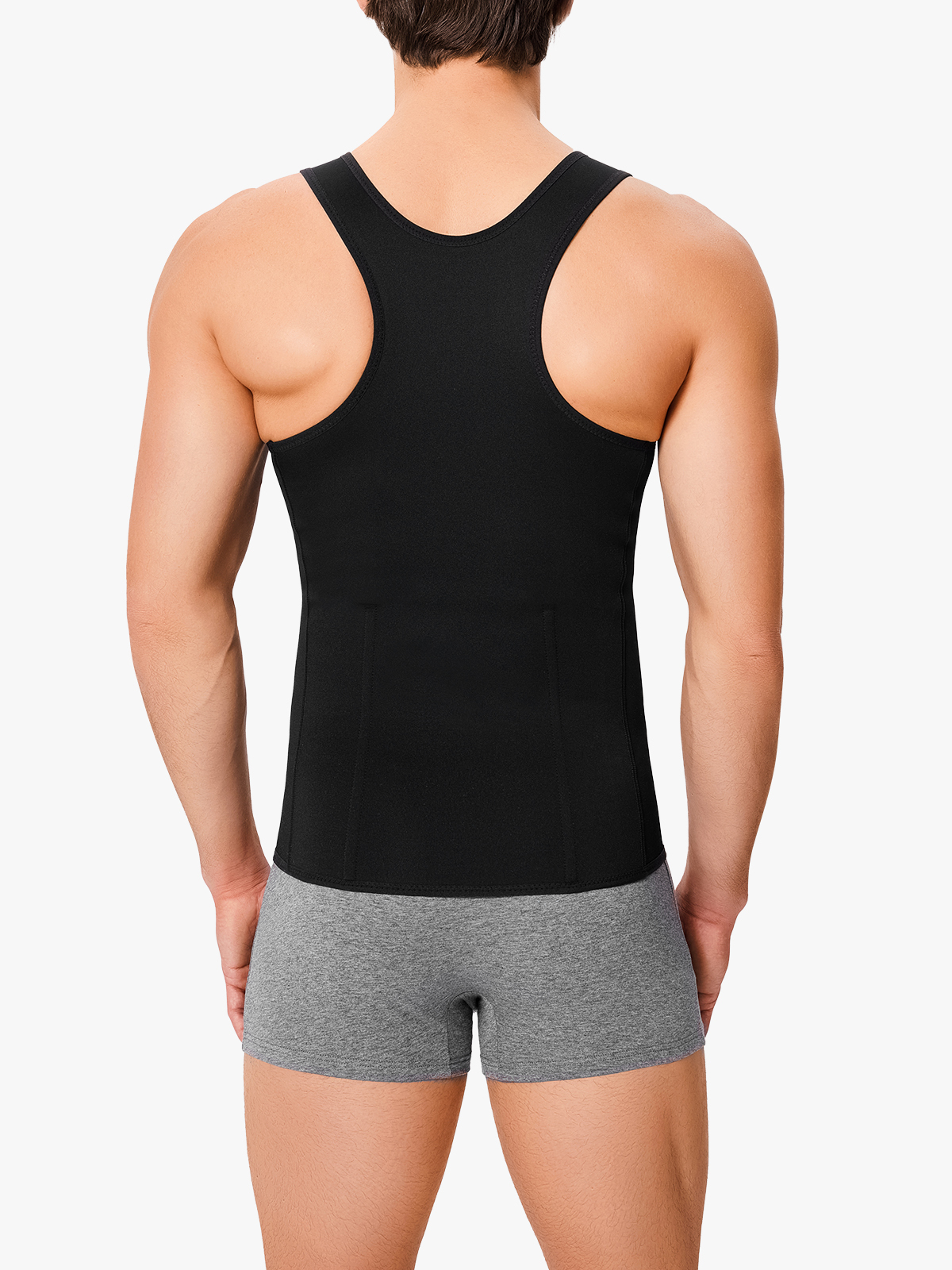 Double Layer Belly Compression Waist Trainer Tank Top-Brabic
