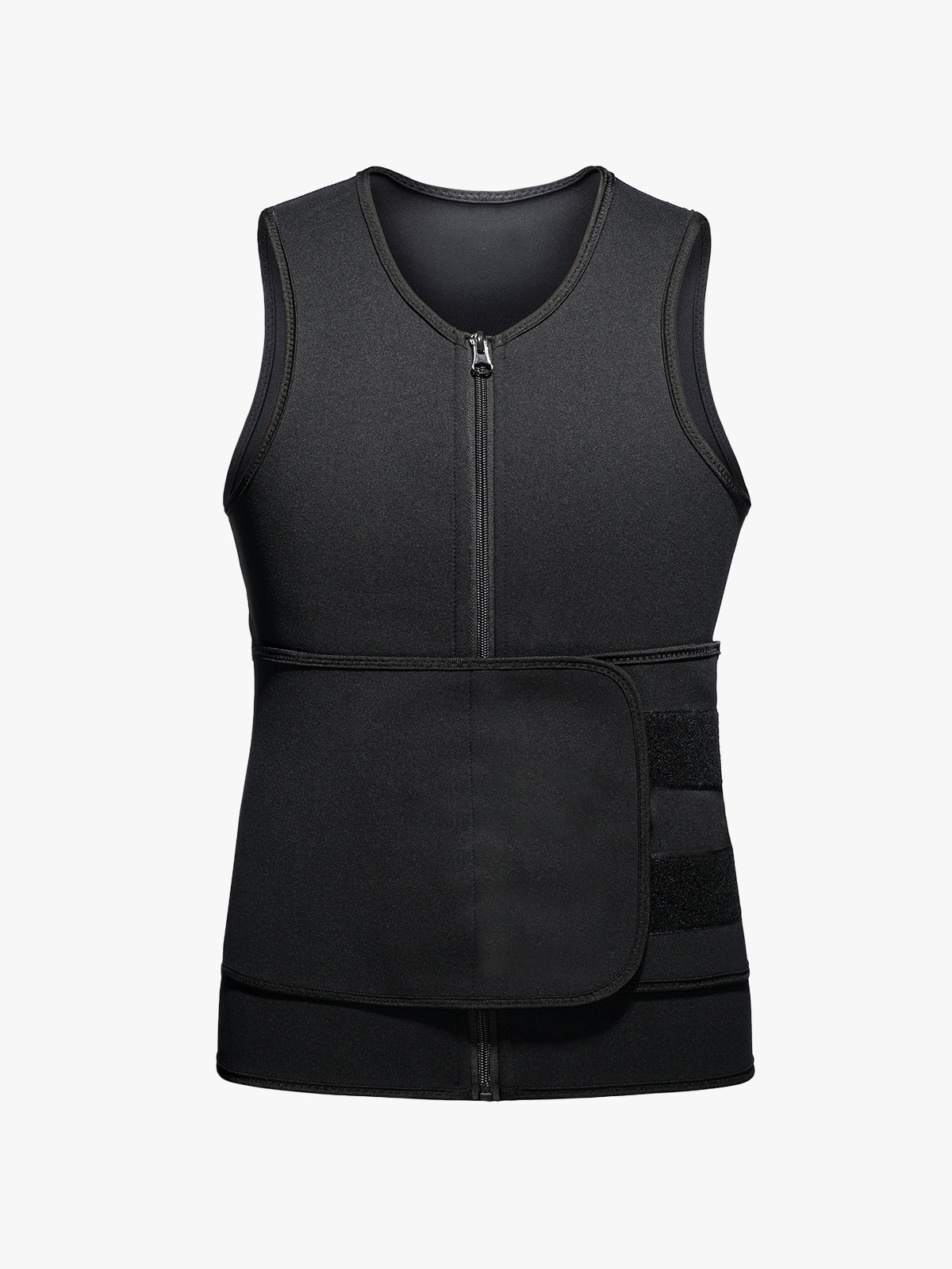 Zip up Waist Trainer Sauna Sweat Vest -Brabic