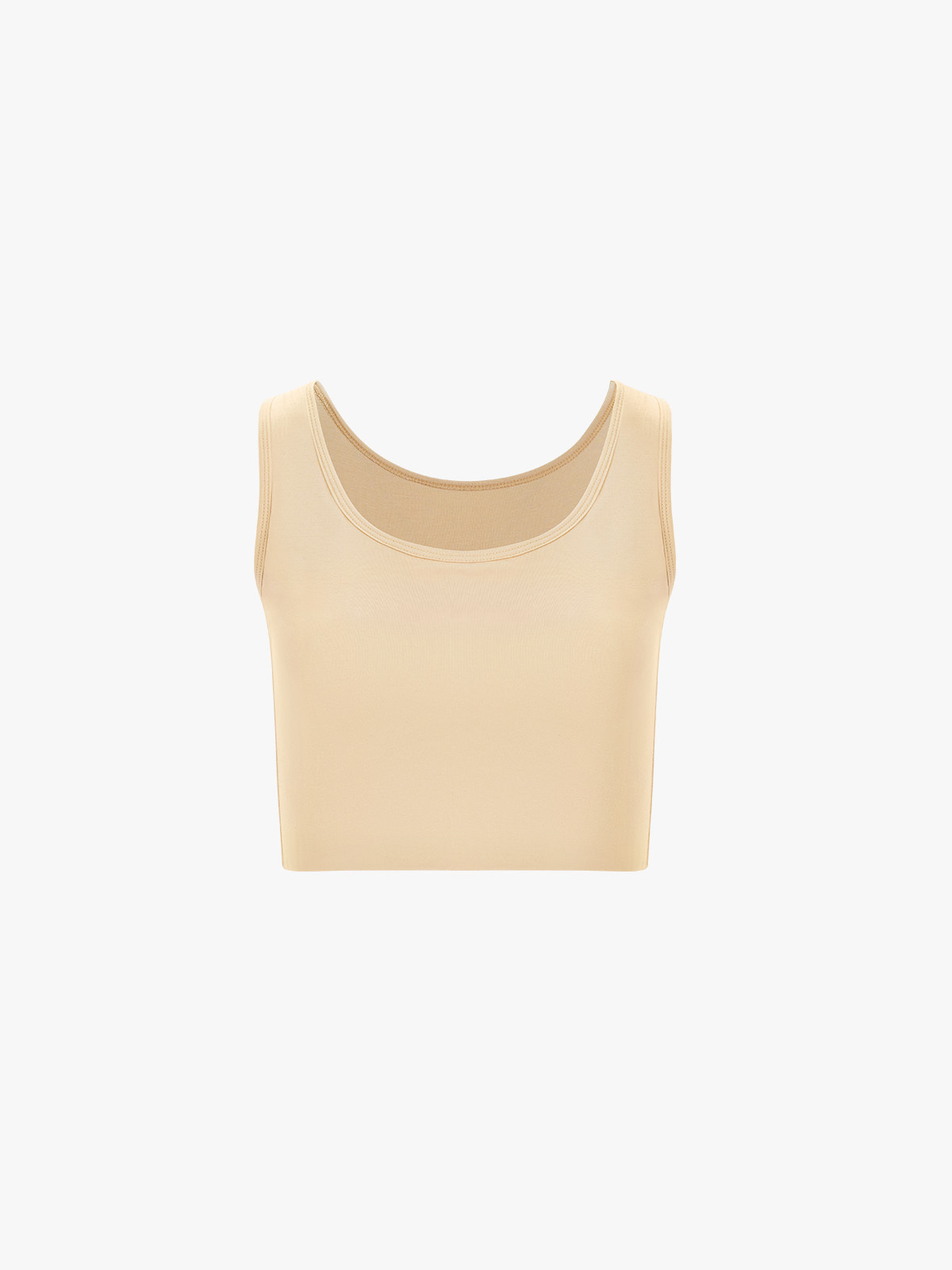 2 Pieces FTM Pullover Chest Binder Tank Top Elastic Tomboy Breast Binder Bra-Brabic