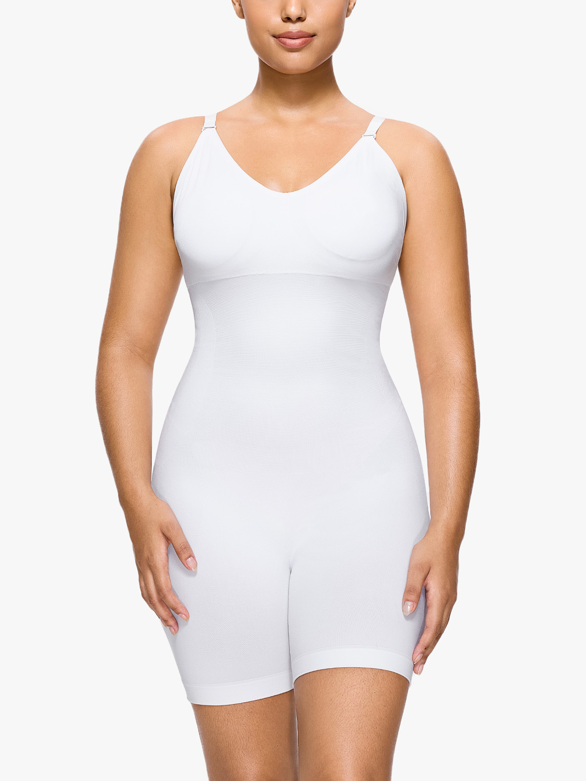 Full Body Shaper Seamless Butt Lifter Thigh Slimmer Waist Sculpting Trainer Bodysuits-Brabic