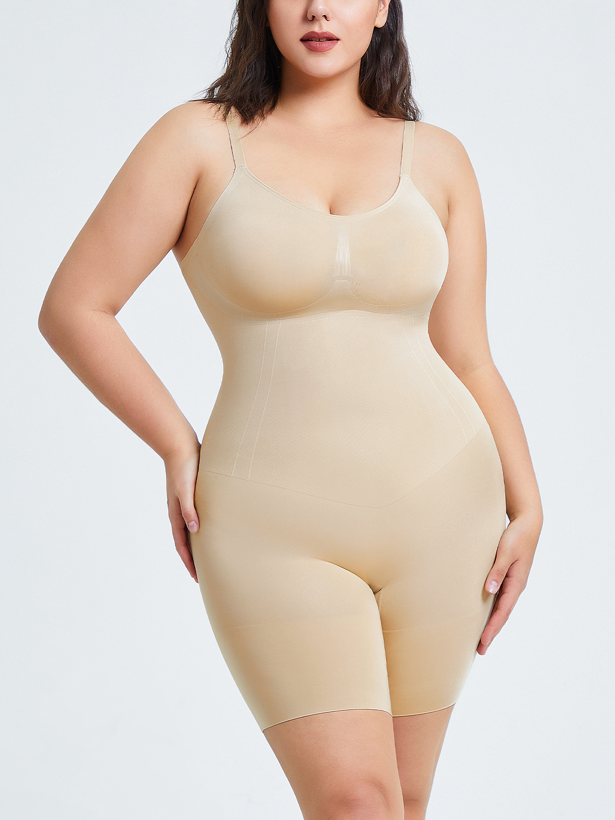 Seamless Backless Low Back Tummy Control Shapewear