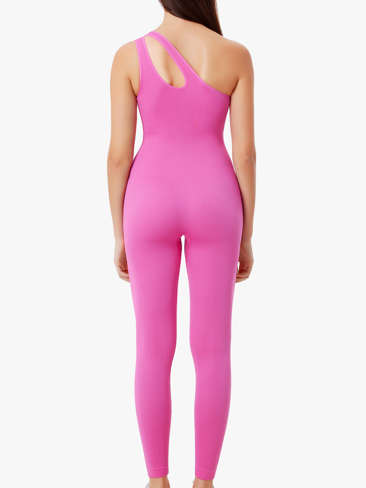 Seamless Sleeveless Cut-out Jumpsuit