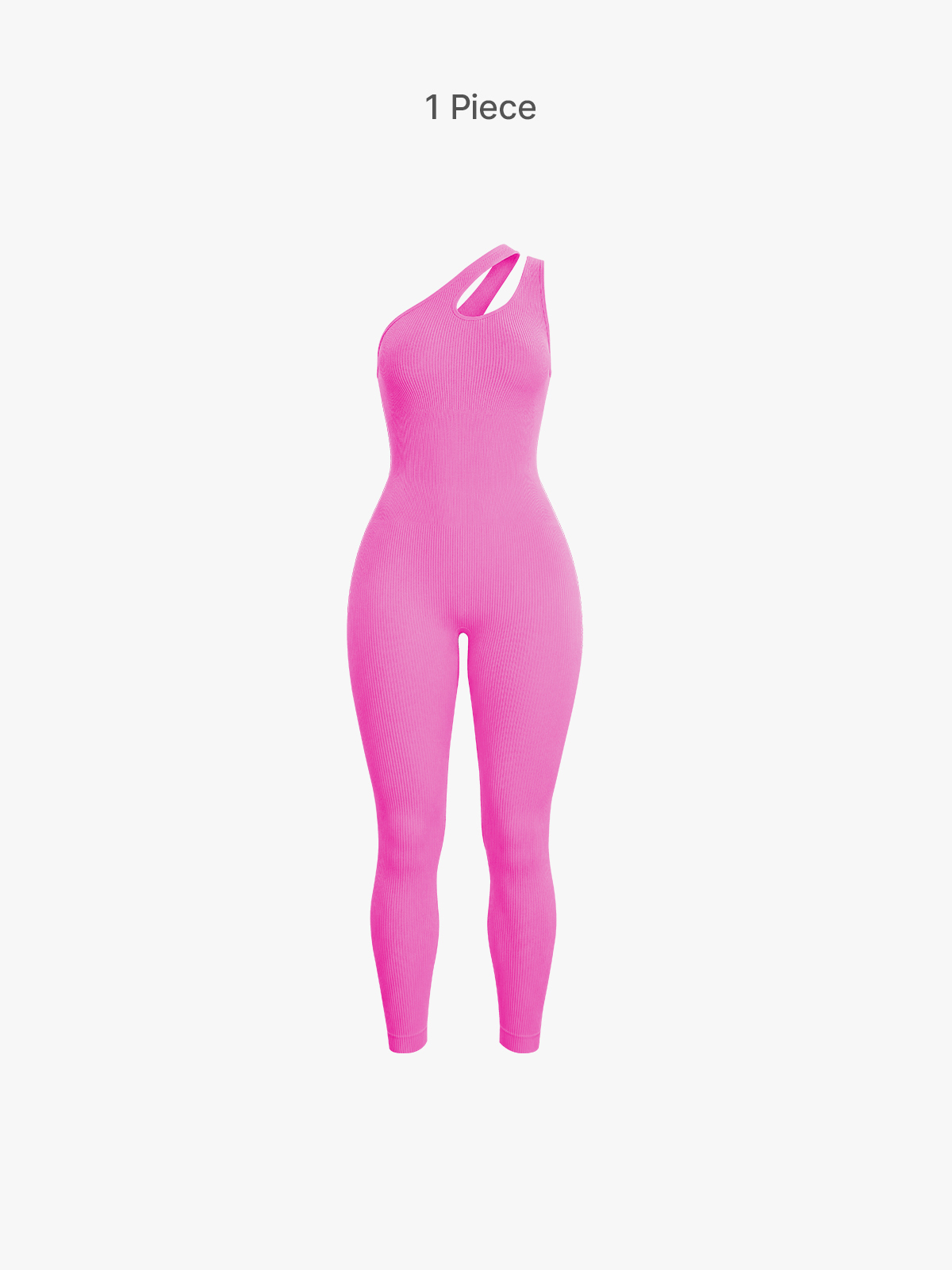 Seamless Sleeveless Cut-out Jumpsuit