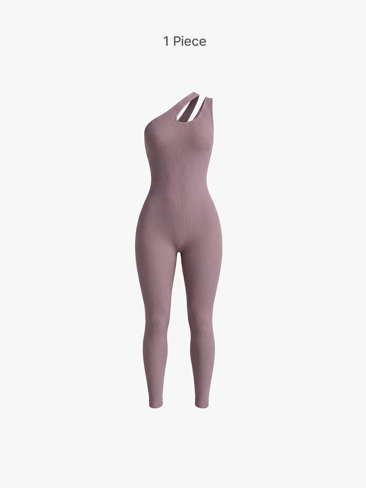 Seamless Sleeveless Cut-out Jumpsuit