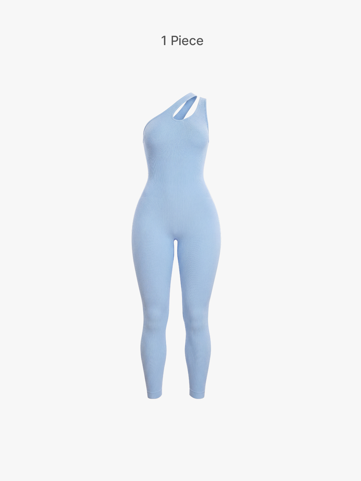 Seamless Sleeveless Cut-out Jumpsuit