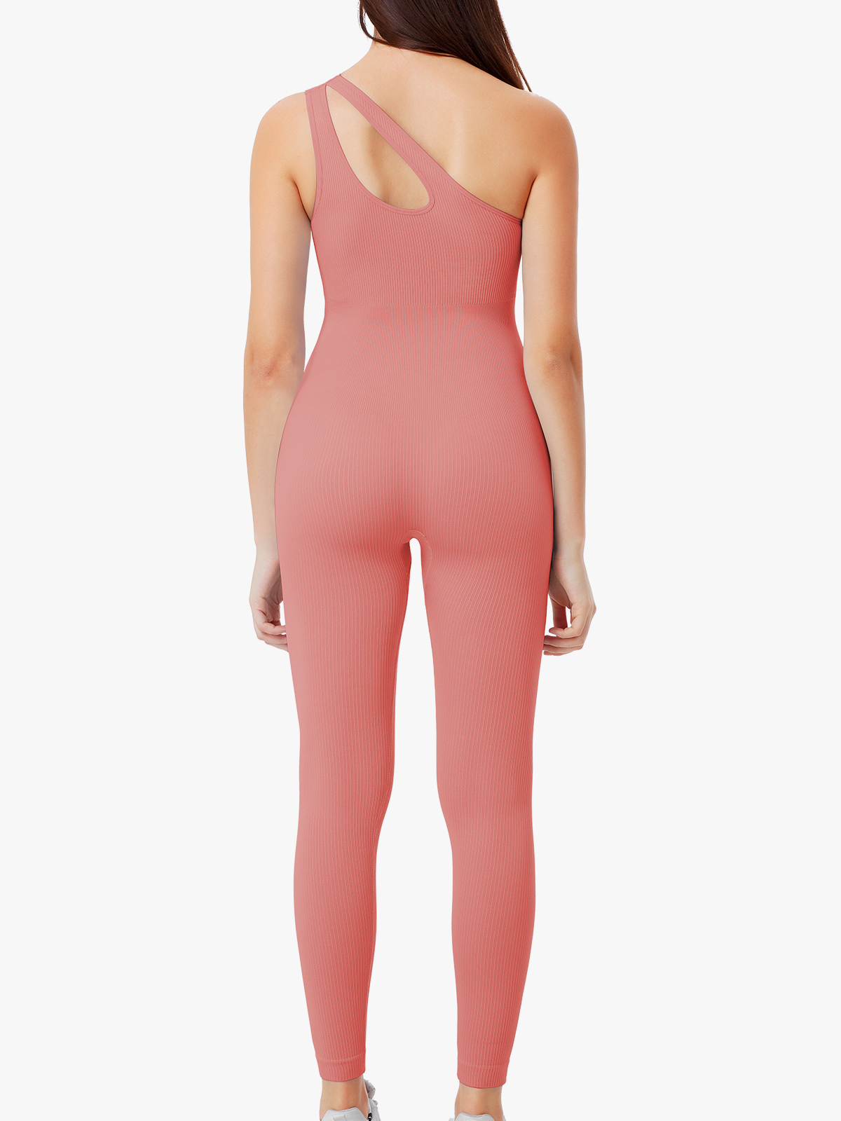 Seamless Sleeveless Cut-out Jumpsuit