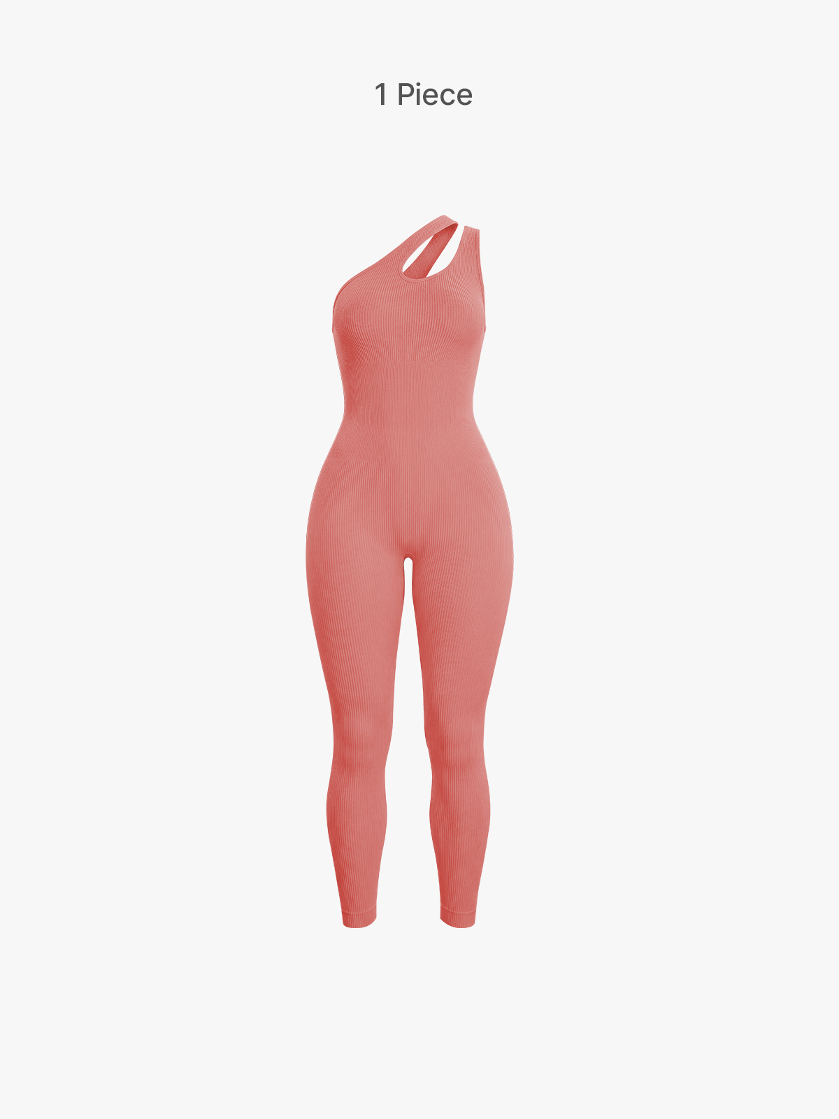 Seamless Sleeveless Cut-out Jumpsuit