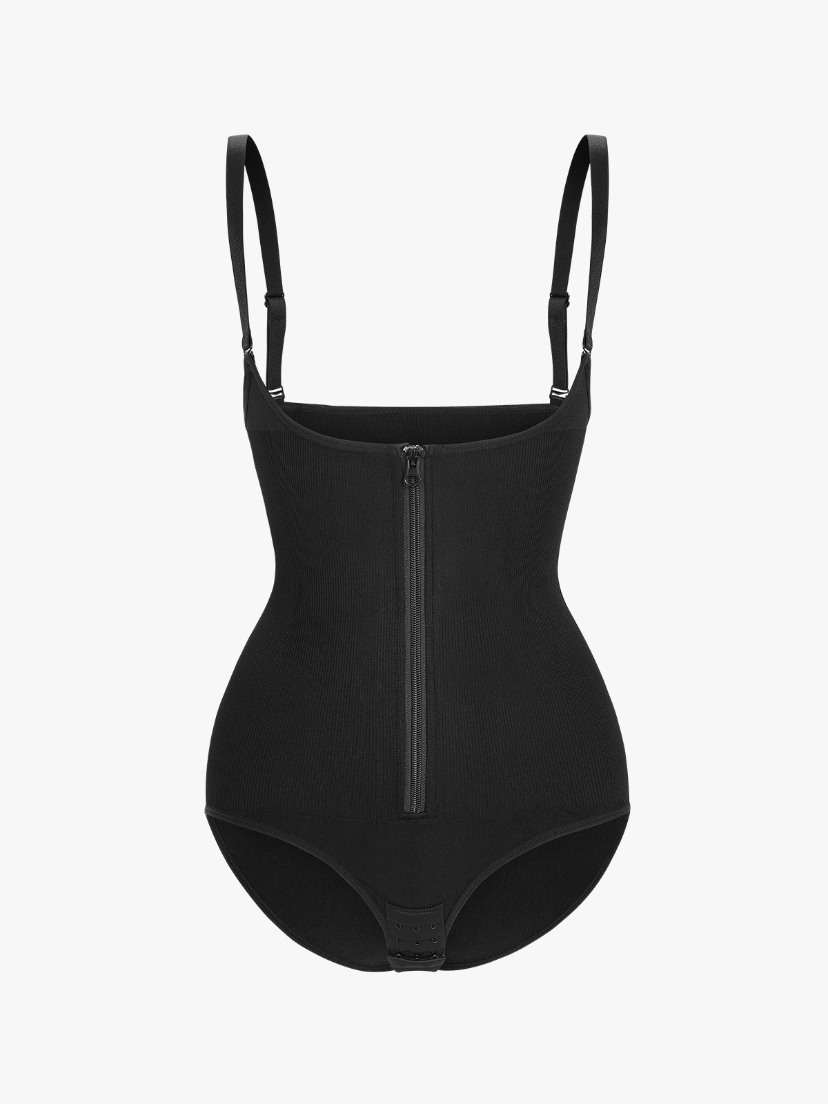 Slimming Mesh Tummy Control Bodysuit with Crotch Buckle-Brabic