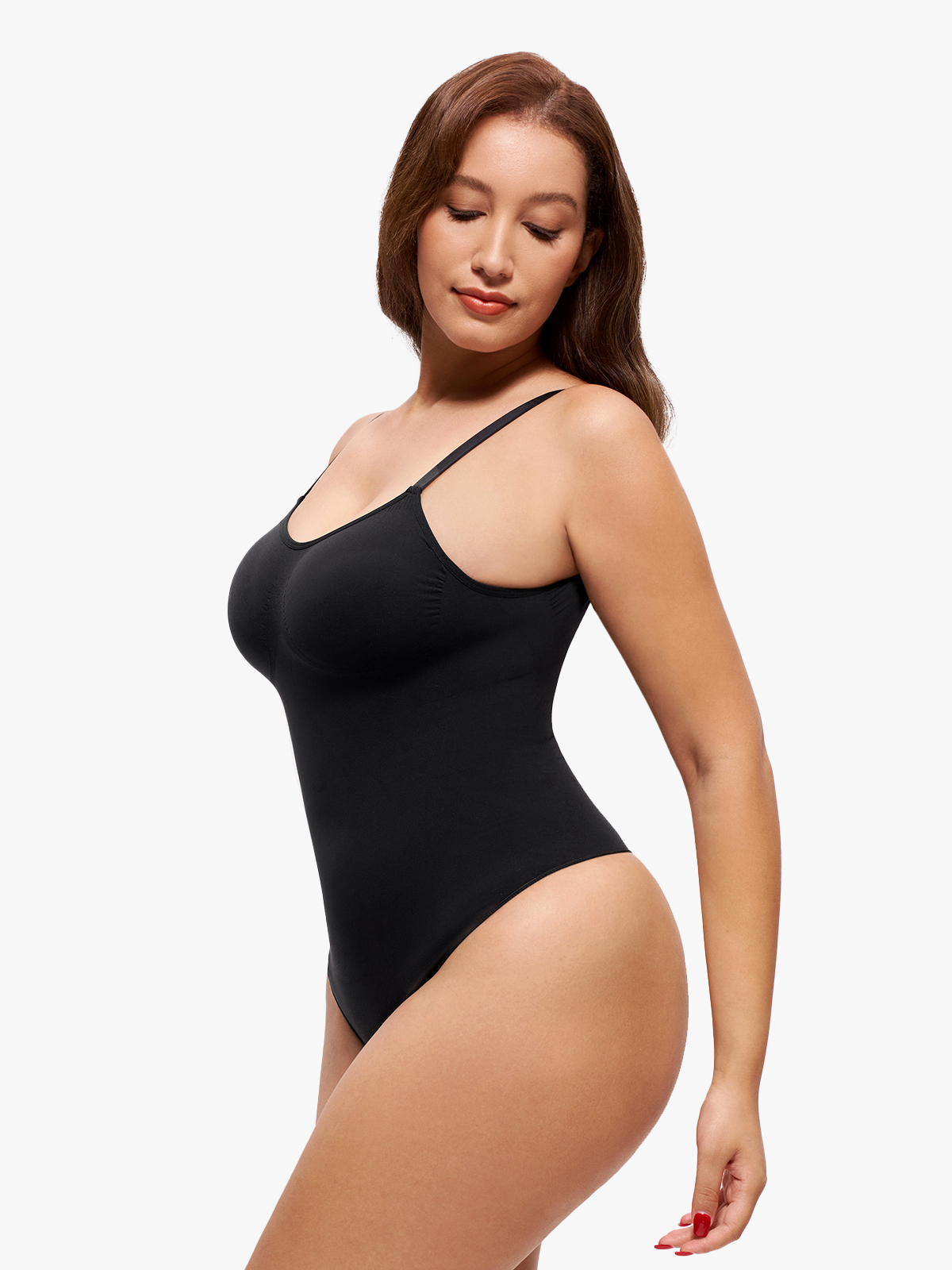 Stylish Backless Thong Design Bodysuit Seamless Sexy Skinny Straps