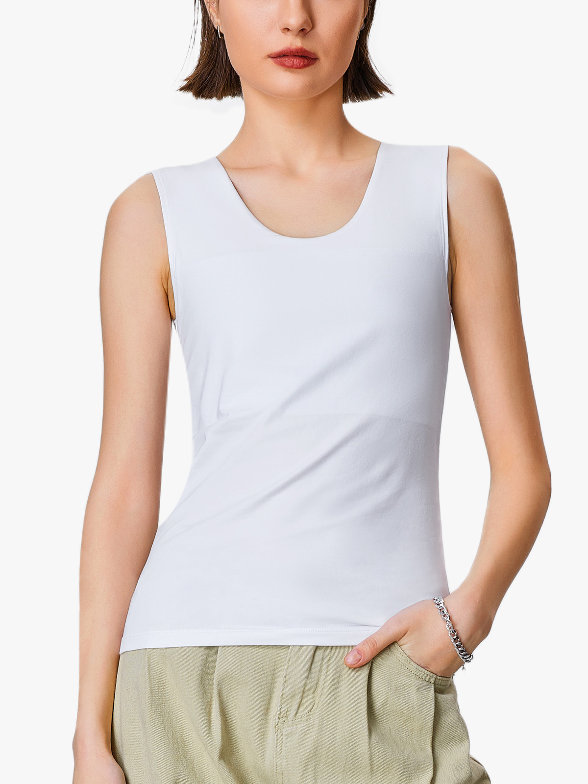 Binder Tank Top Trans Tomboy FTM Elastic Band Binder for Large Chests-Brabic