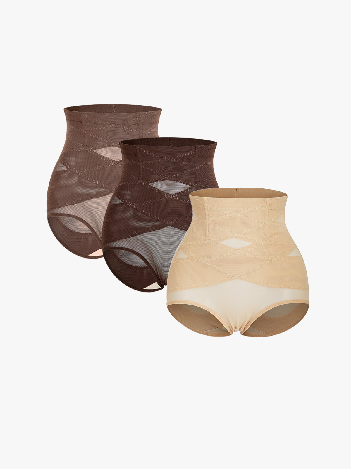 High-Waist Double Tummy Control Panty Bundle