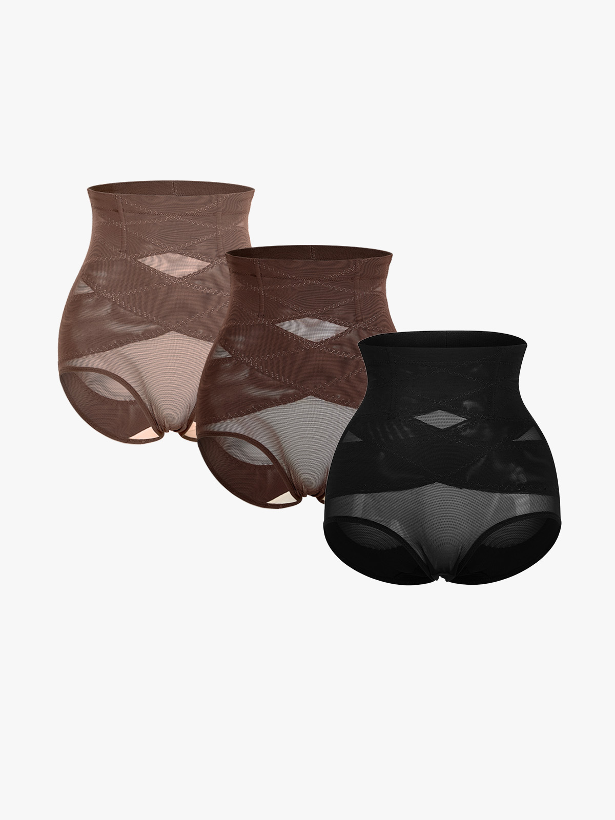 High-Waist Double Tummy Control Panty Bundle