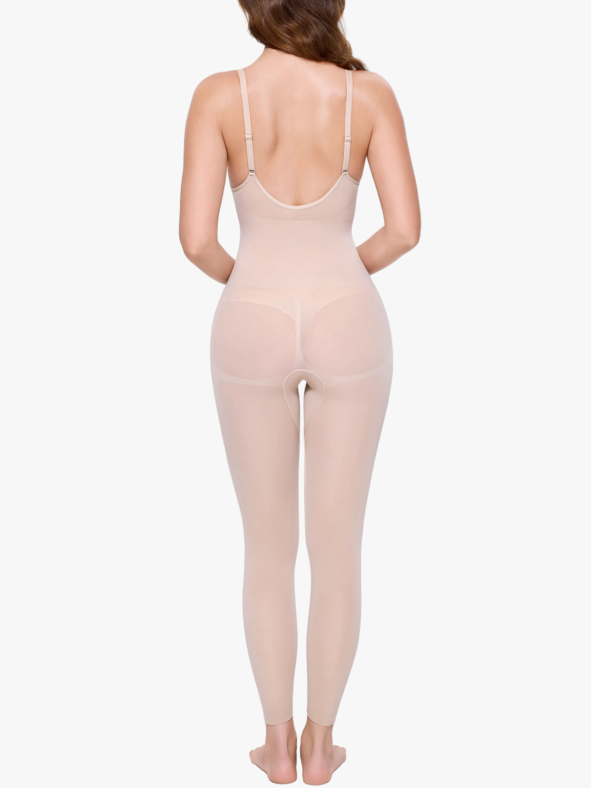 Backless Slimming Cami Thong Bodysuit