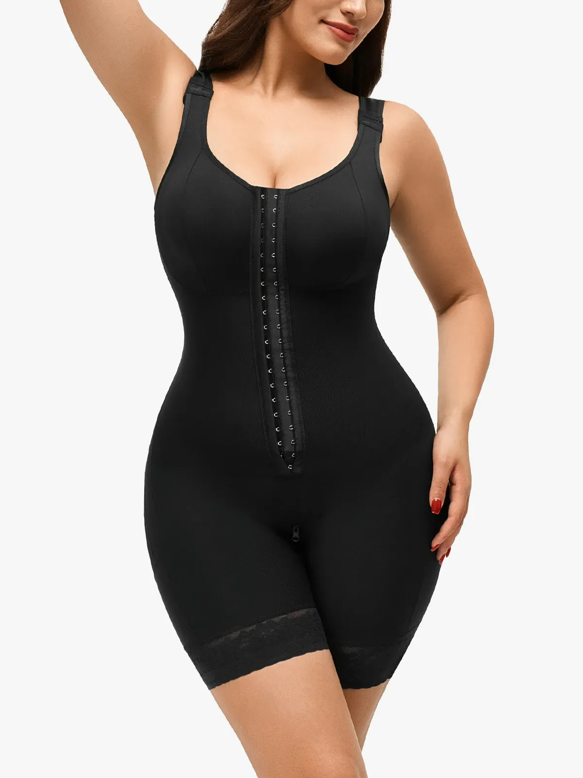 Tummy Control Mid-Thign Bodysuit