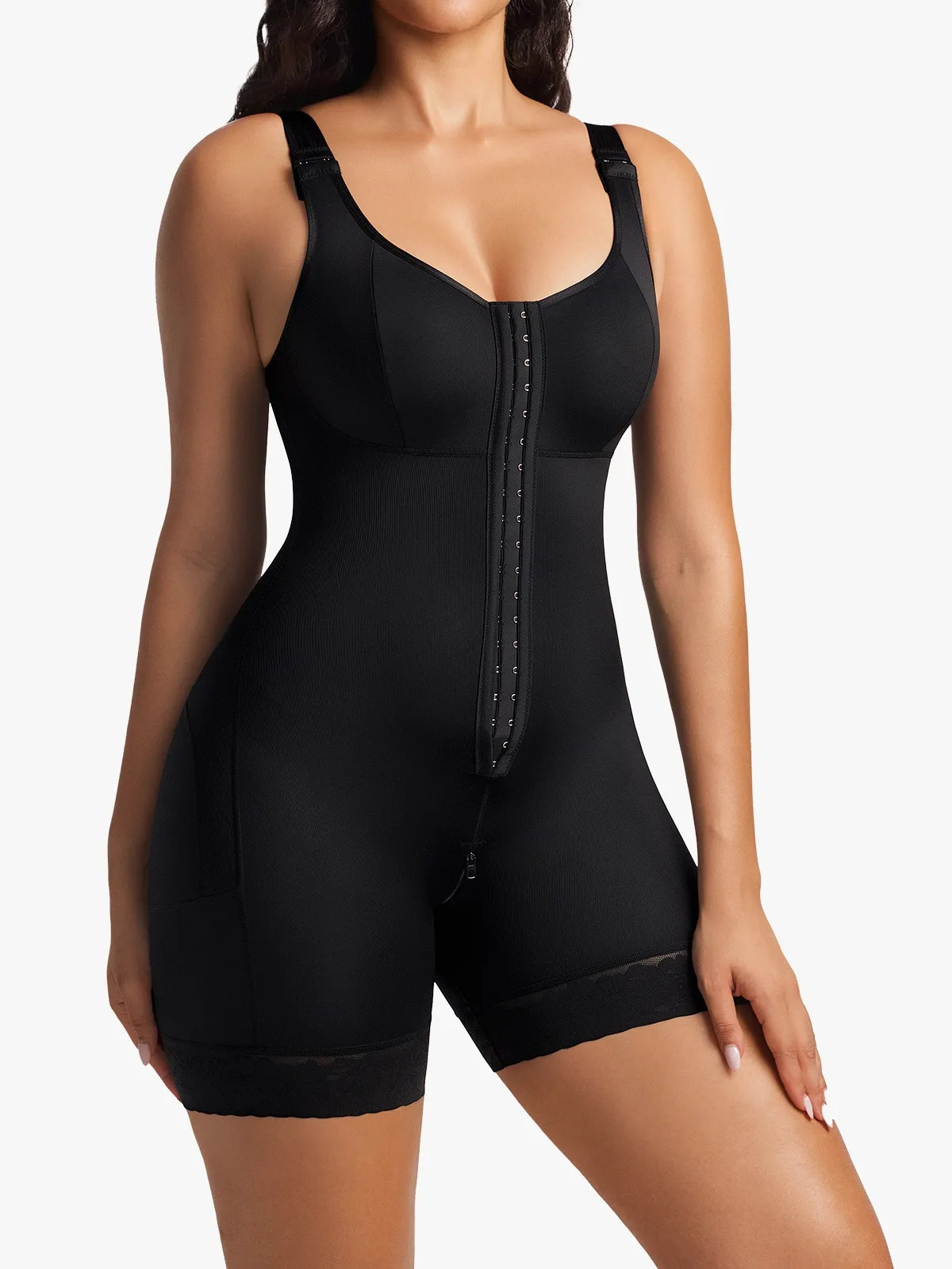 Tummy Control Mid-Thigh Bodysuit