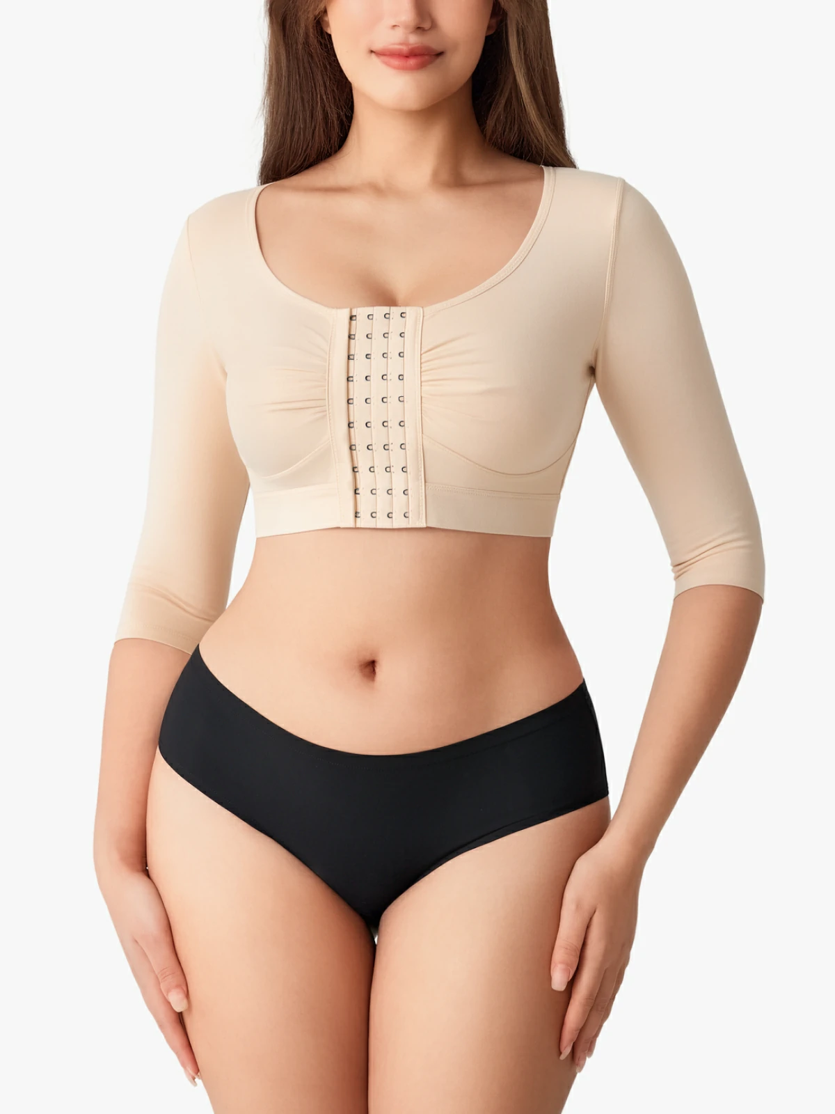 Front Closure Arm Shaping Post Surgery Recovery Top