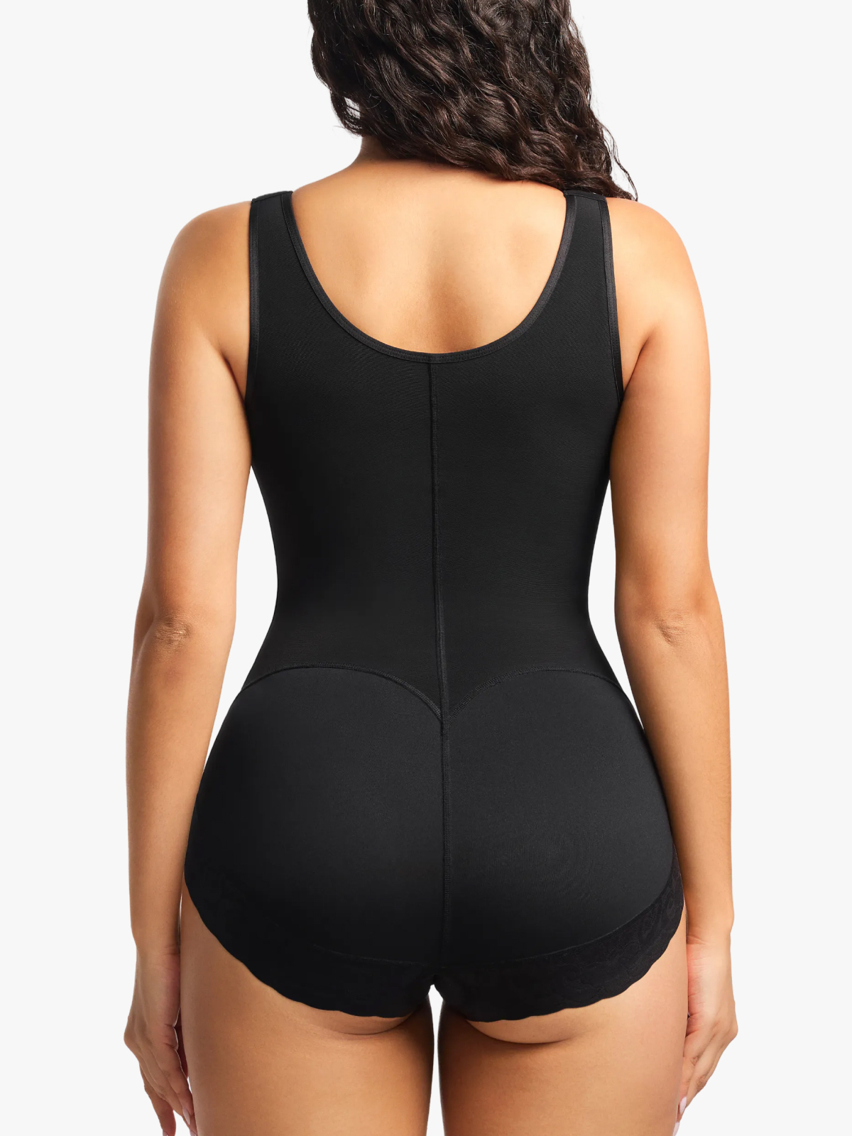Mesh Adjustment Tummy Control Brife Bodysuit