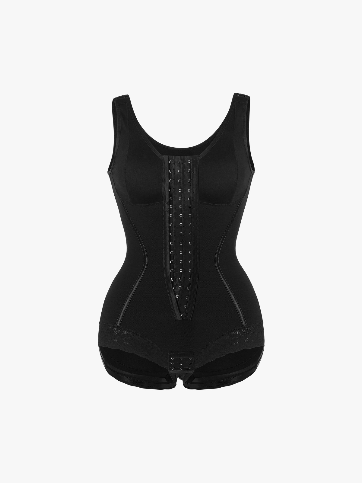 Mesh Adjustment Tummy Control Brife Bodysuit