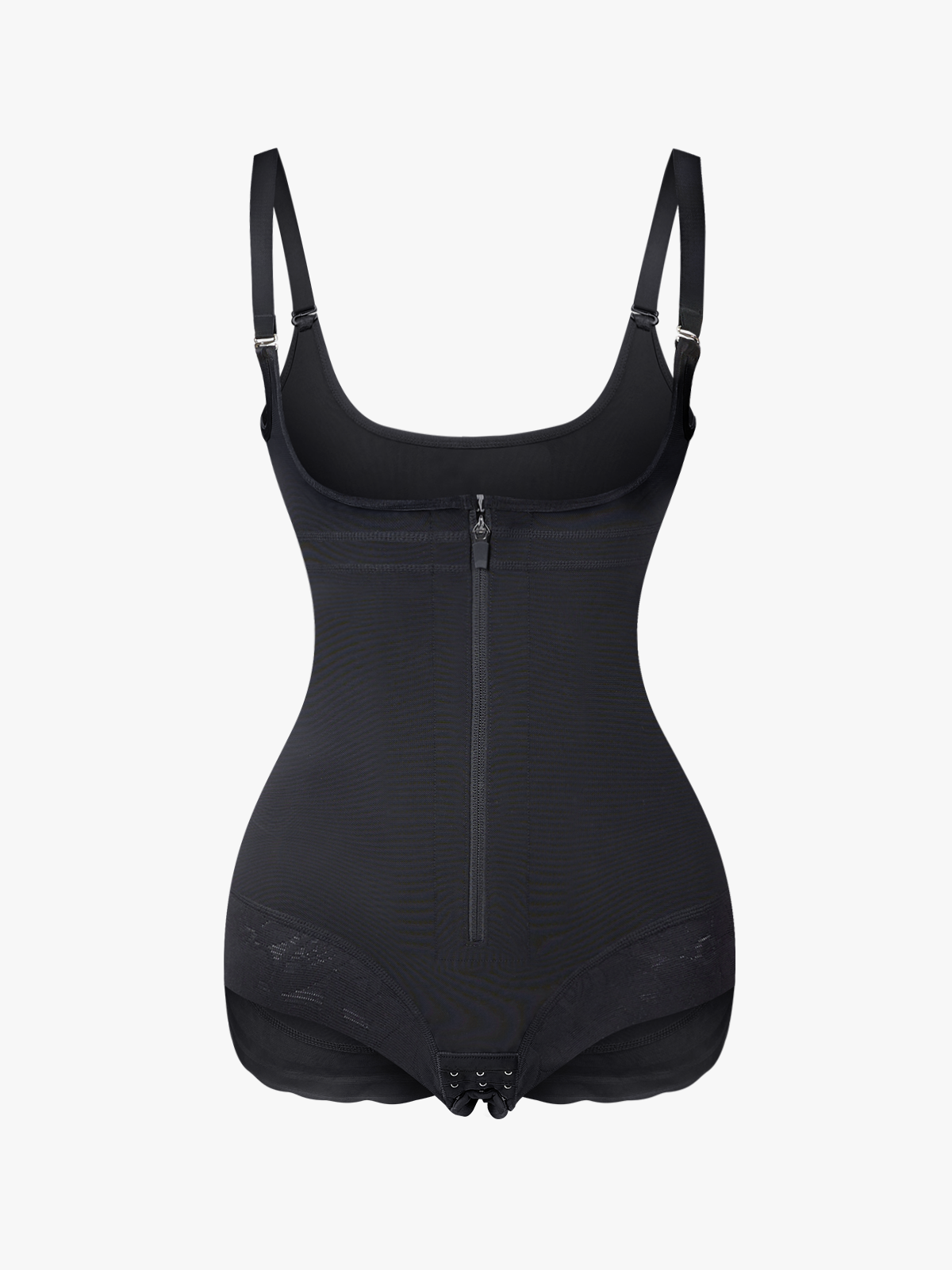 Open Bust Tummy Control Crotch Opening Brief Bodysuit