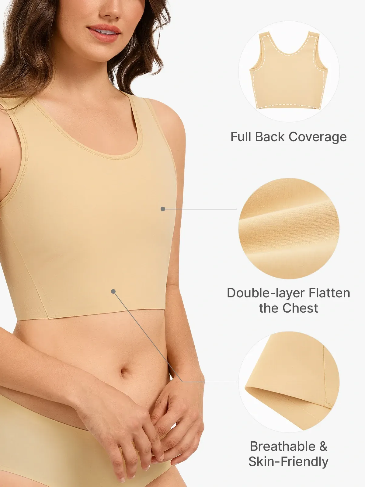 Chest Binder Tank Top