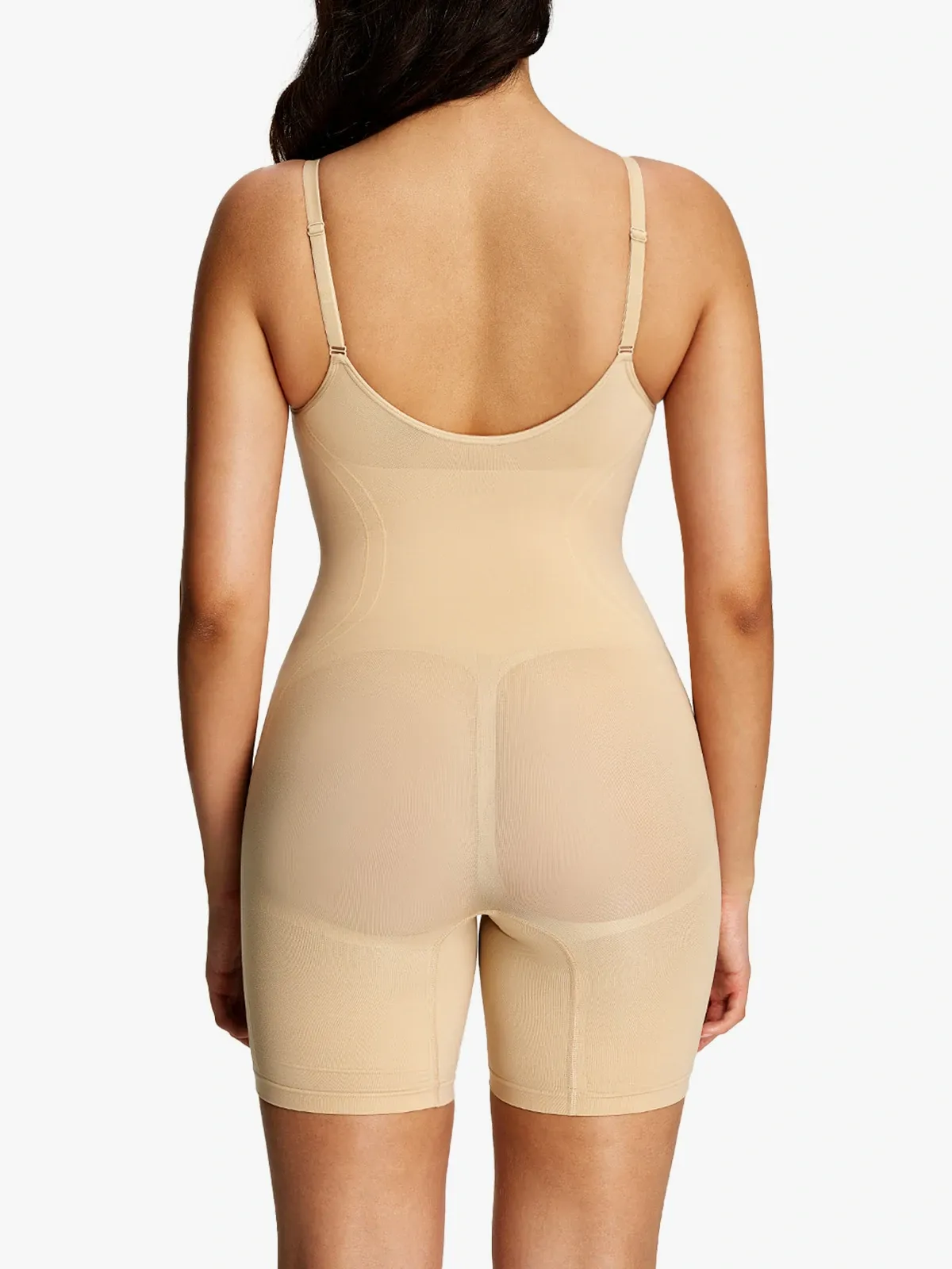 Seamless Comfort Cami Mid-Thigh Bodysuit
