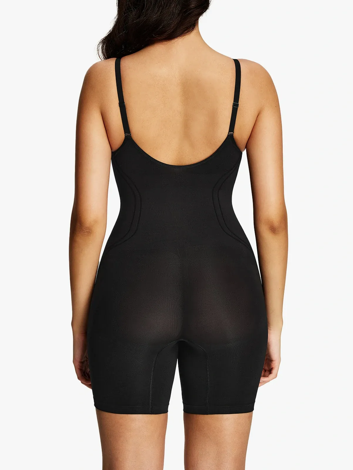 Seamless Comfort Cami Mid-Thigh Bodysuit