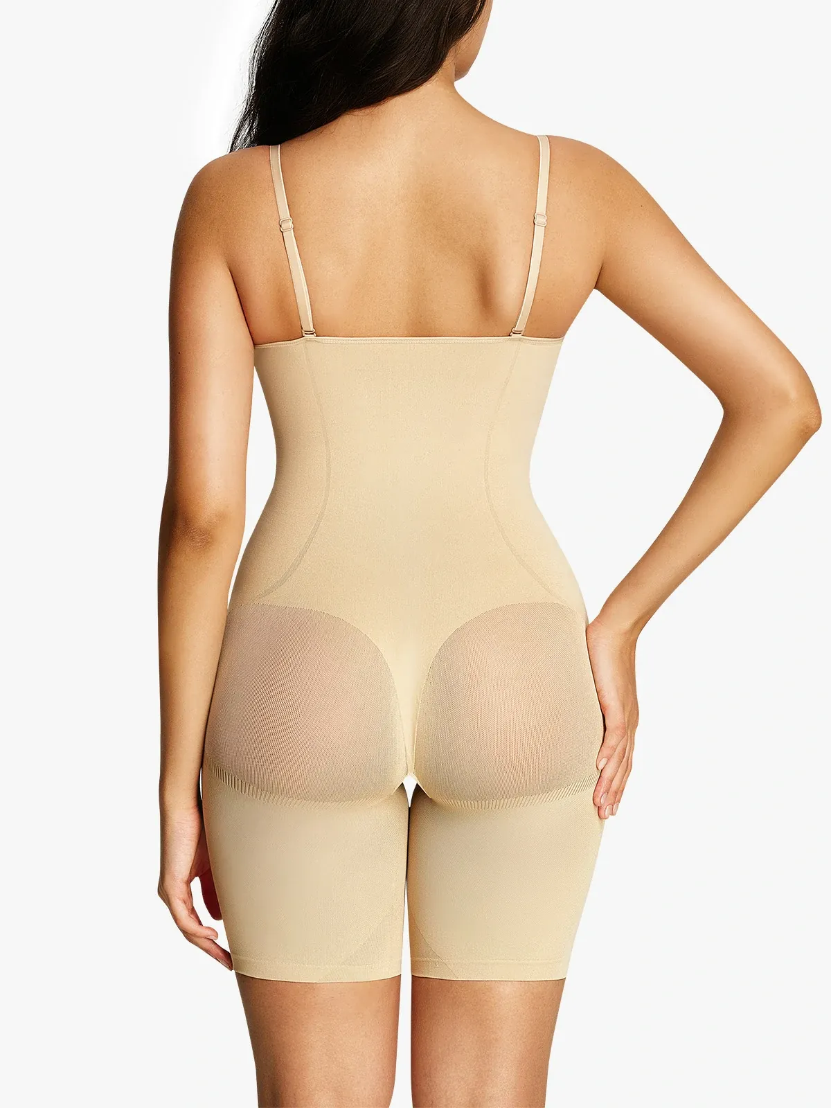 Seanless Smoothing Comfort Cami Mid-Thigh Bodysuit