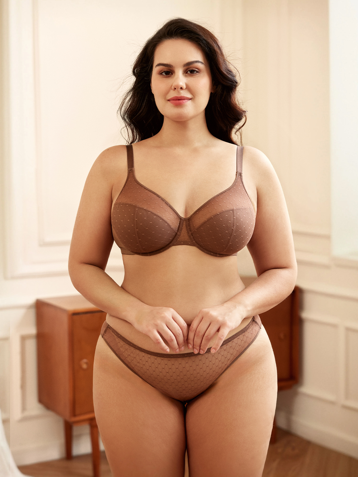 Lace Push up Full Coverage Underwire Everyday Bra