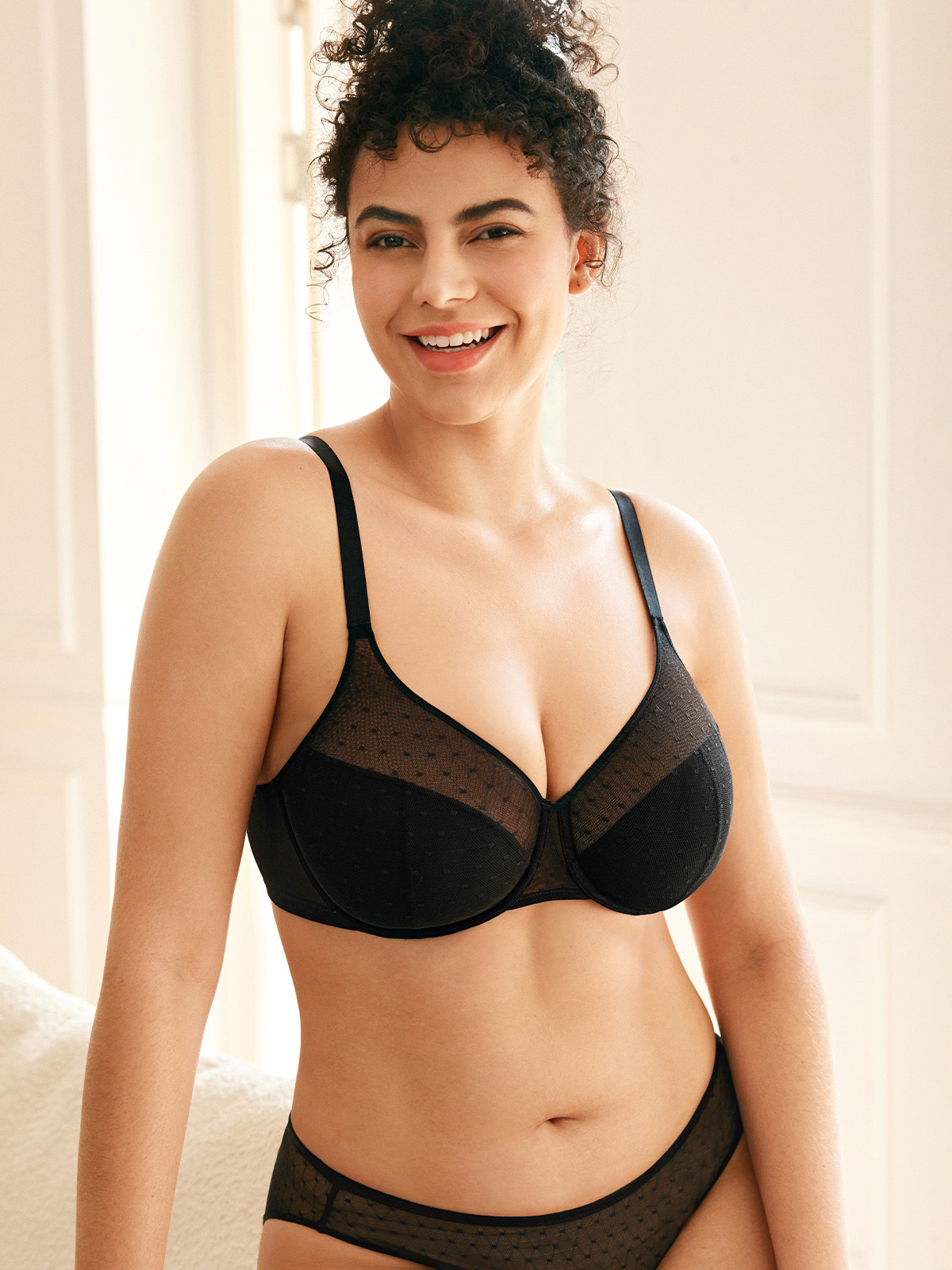 Lace Push up Full Coverage Underwire Everyday Bra