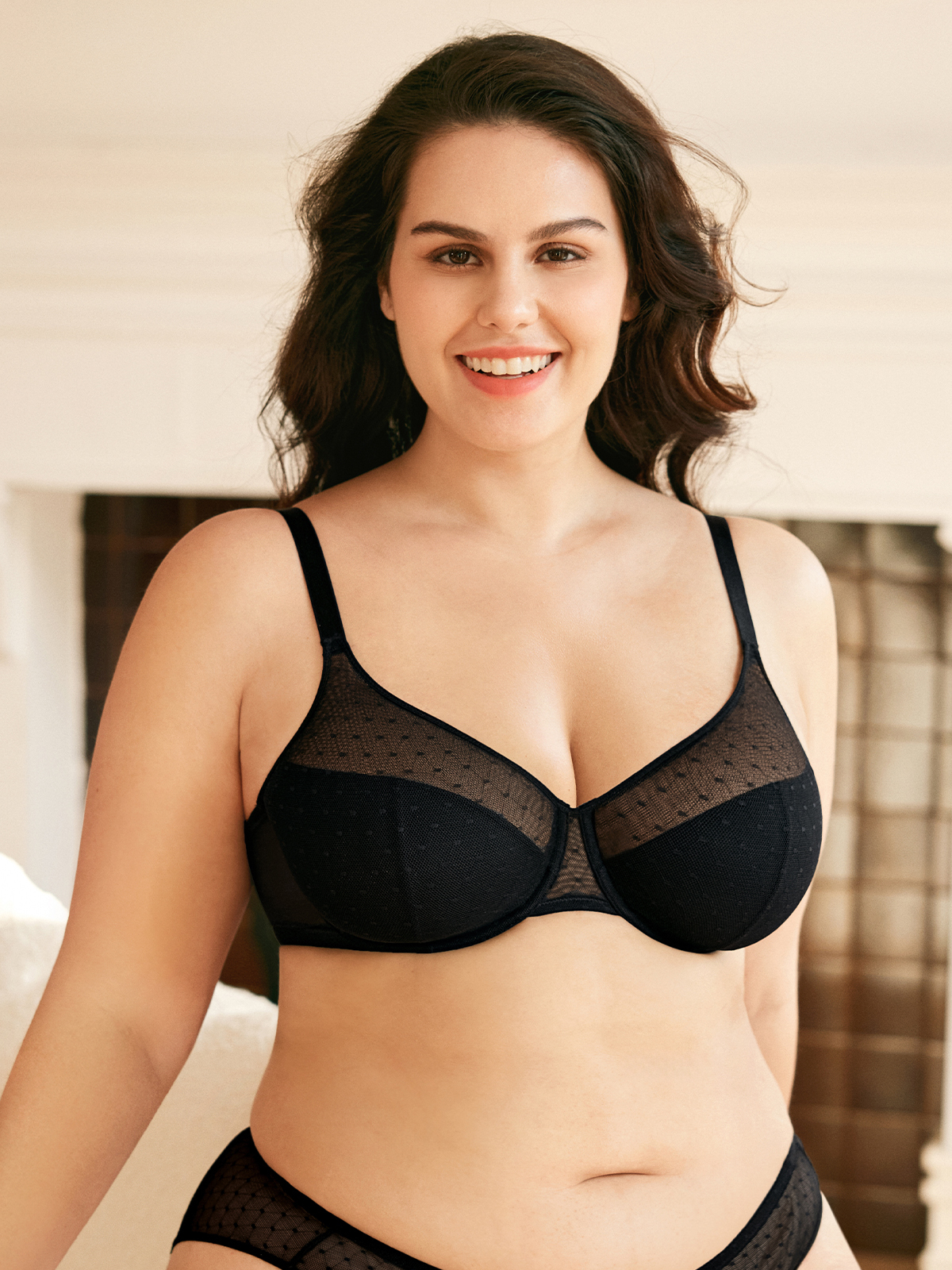 Lace Push up Full Coverage Underwire Everyday Bra