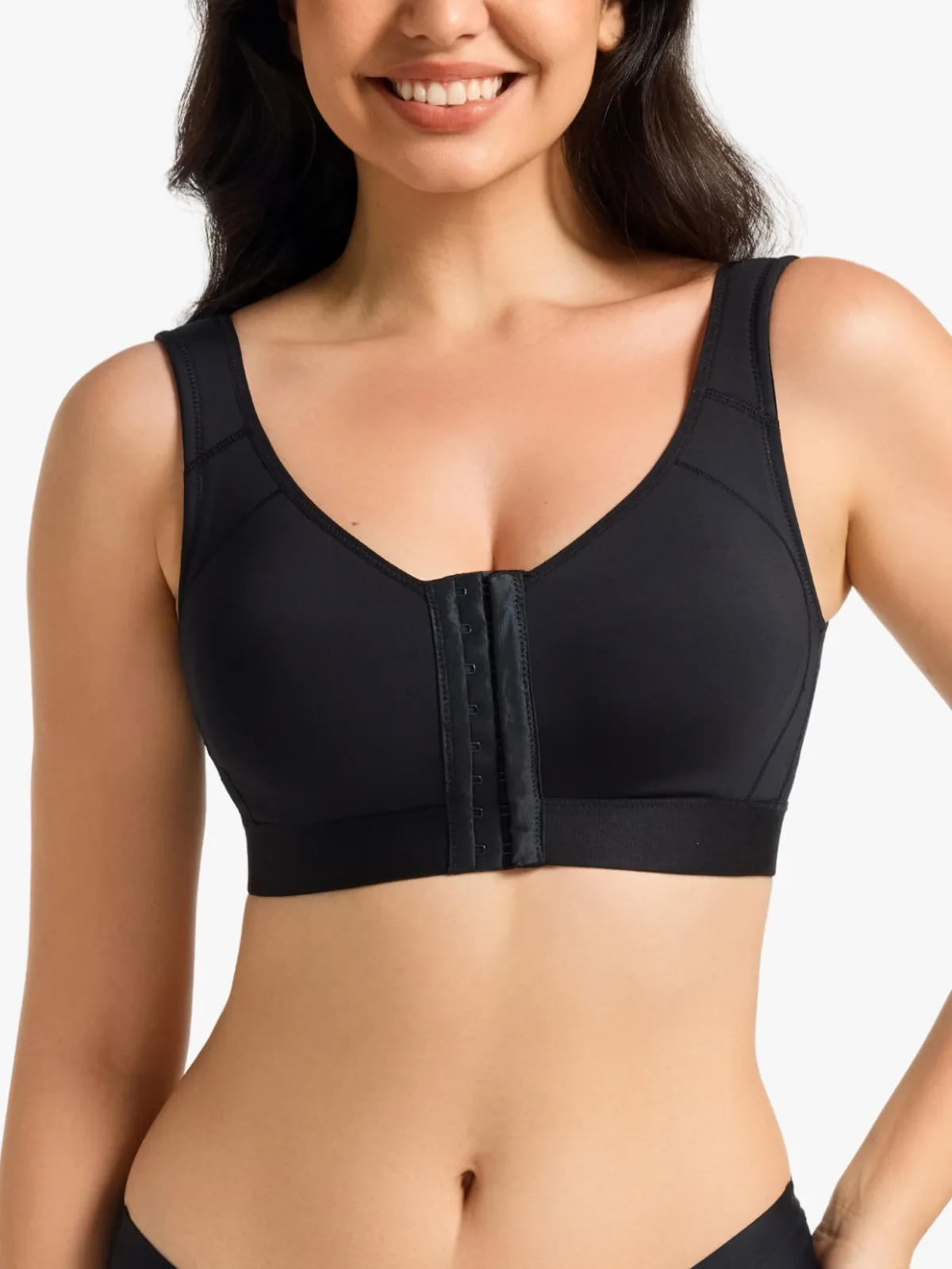 Front-Closure Comfort Post-Surgery Support Bra